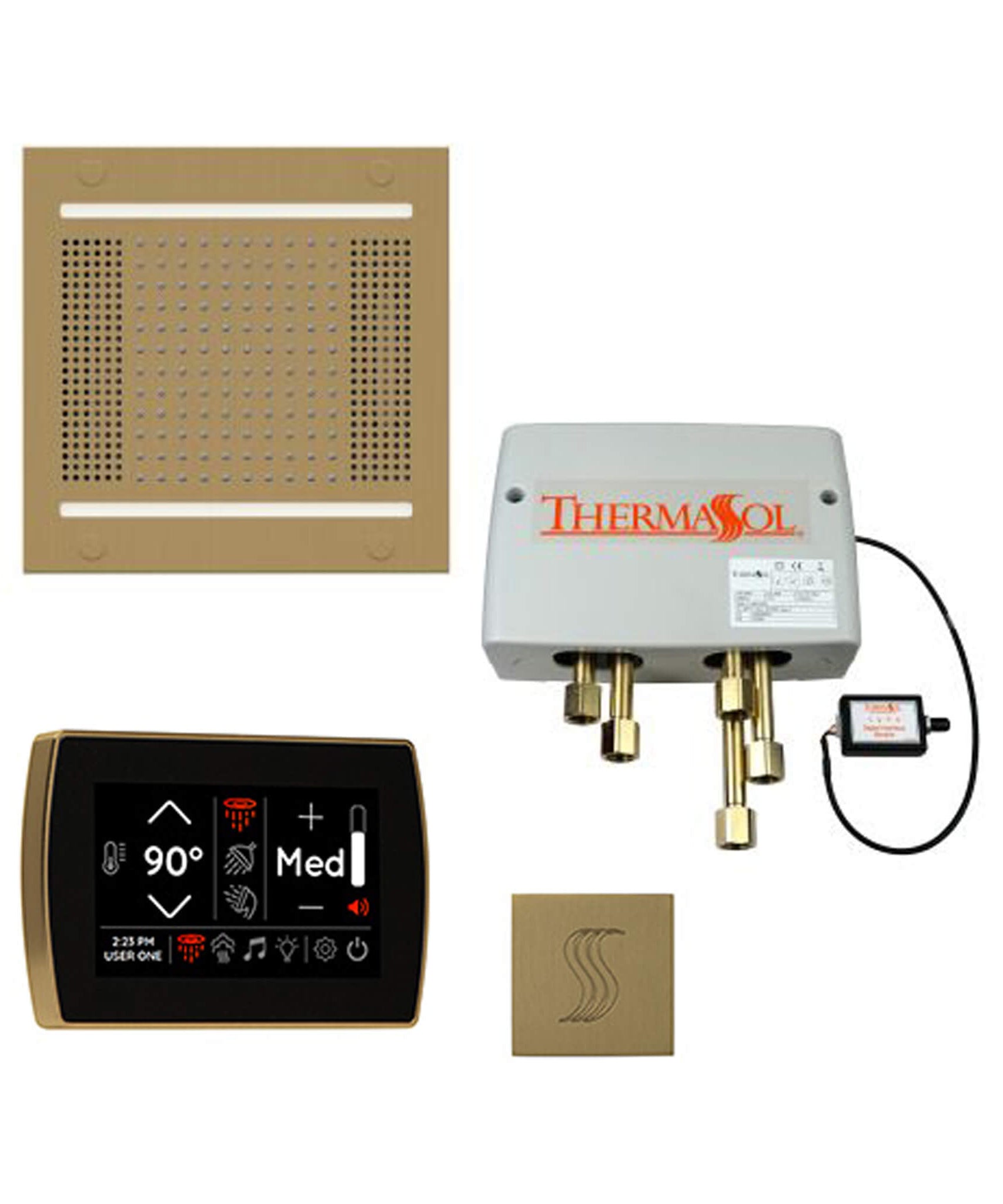 ThermaSol STC & HydroVive Total Wellness Package With Digital Shower Valve [TWPH] (SAK43412)