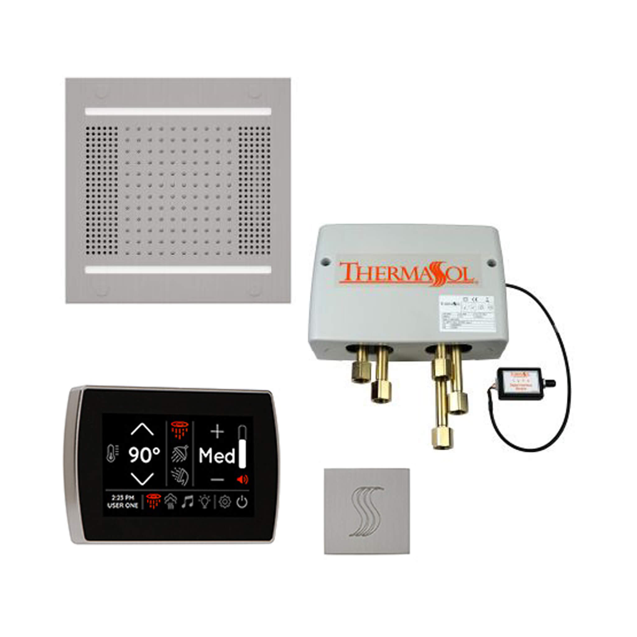 ThermaSol STC & HydroVive Total Wellness Package With Digital Shower Valve [TWPH] (SAK43412)
