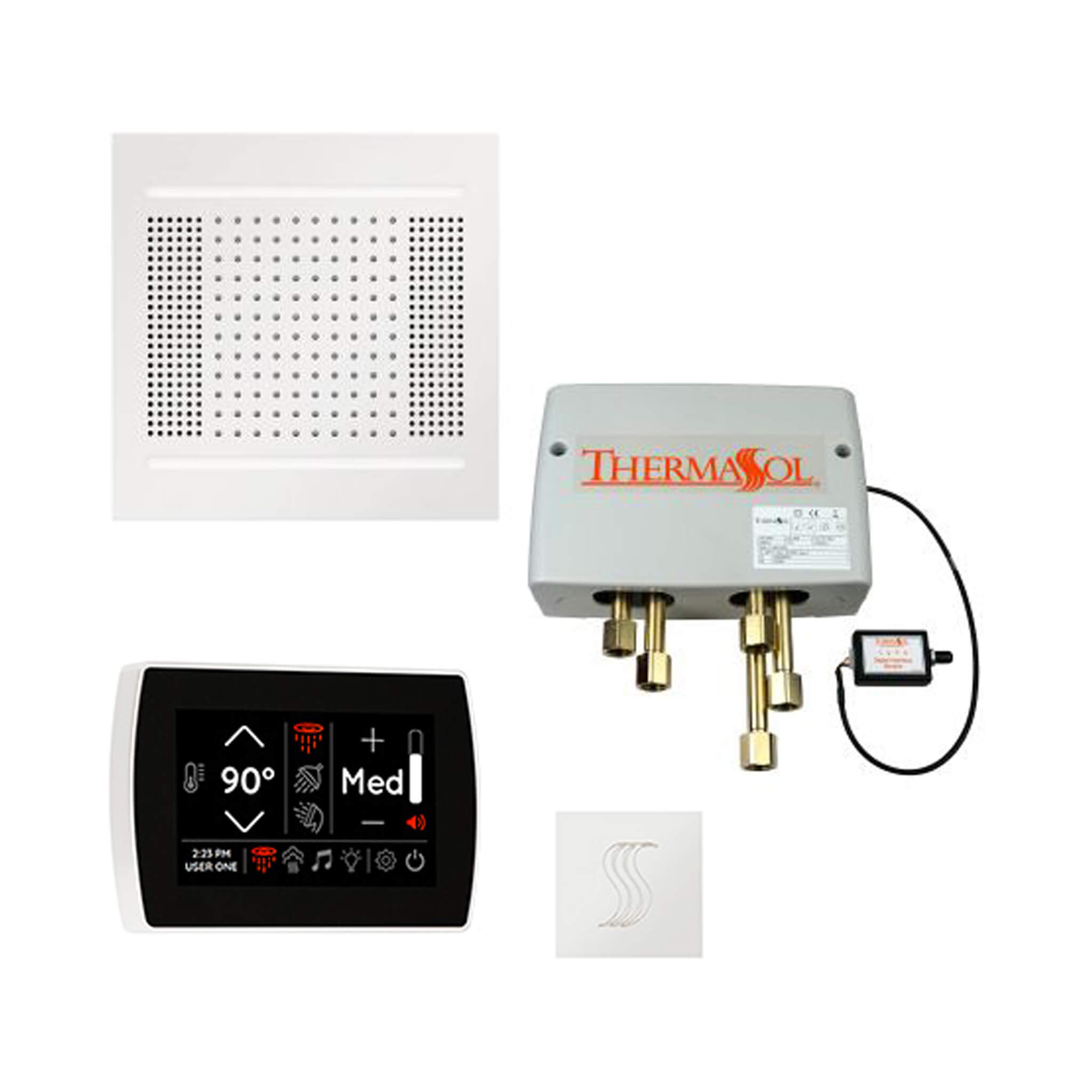 ThermaSol STC & HydroVive Total Wellness Package With Digital Shower Valve [TWPH] (SAK43412)