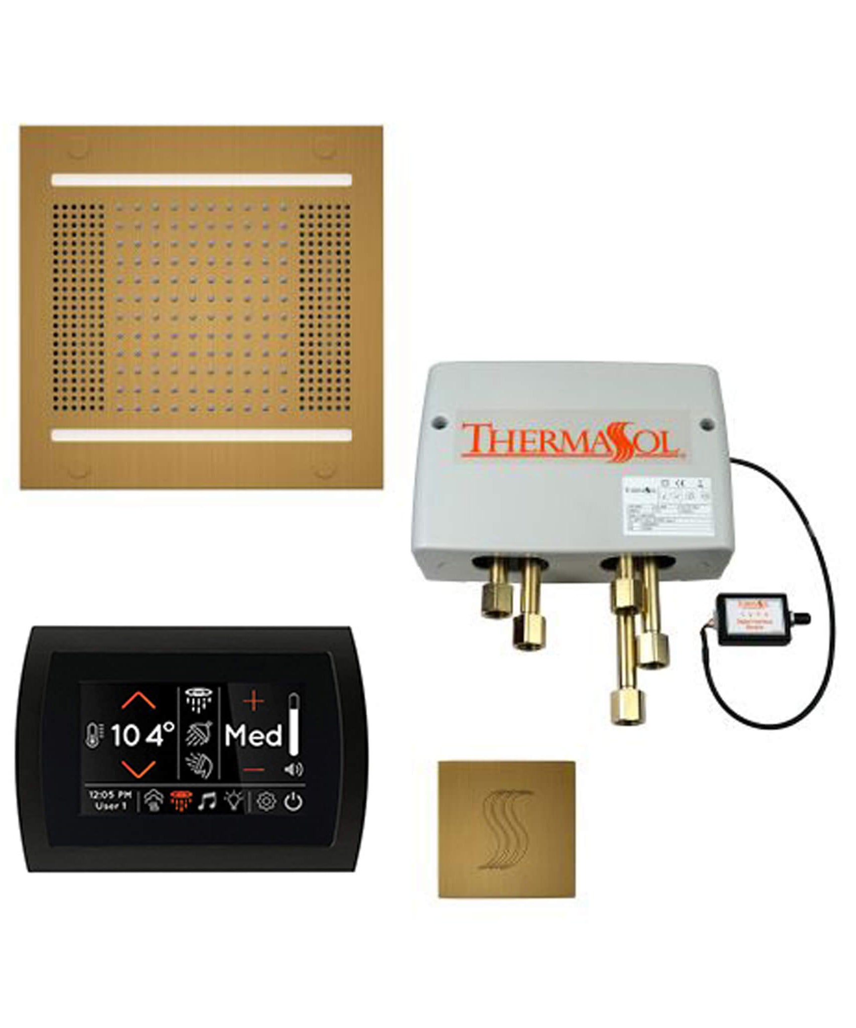 ThermaSol STC & HydroVive Total Wellness Package With Digital Shower Valve [TWPH] (SAK43412)