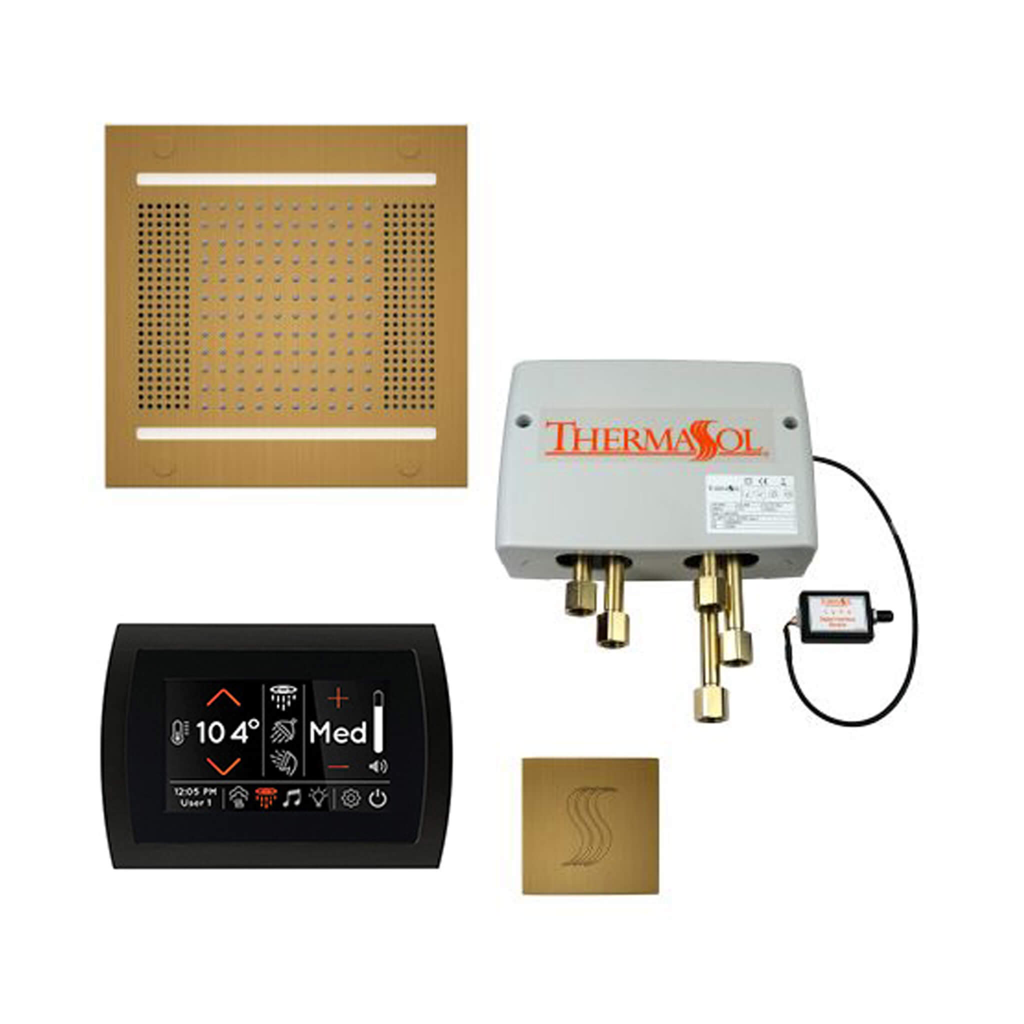 ThermaSol STC & HydroVive Total Wellness Package With Digital Shower Valve [TWPH] (SAK43412)