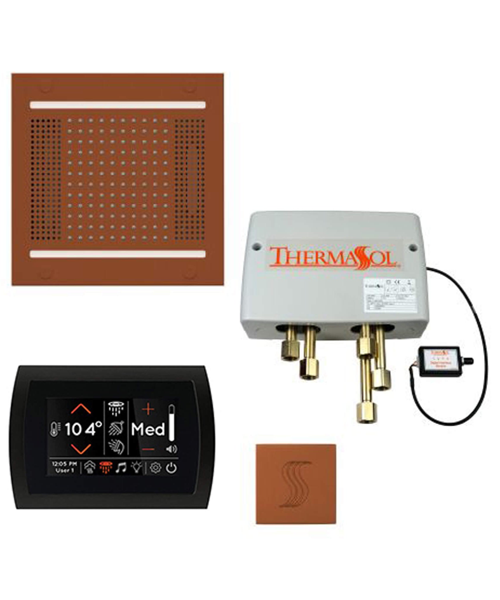 ThermaSol STC & HydroVive Total Wellness Package With Digital Shower Valve [TWPH] (SAK43412)