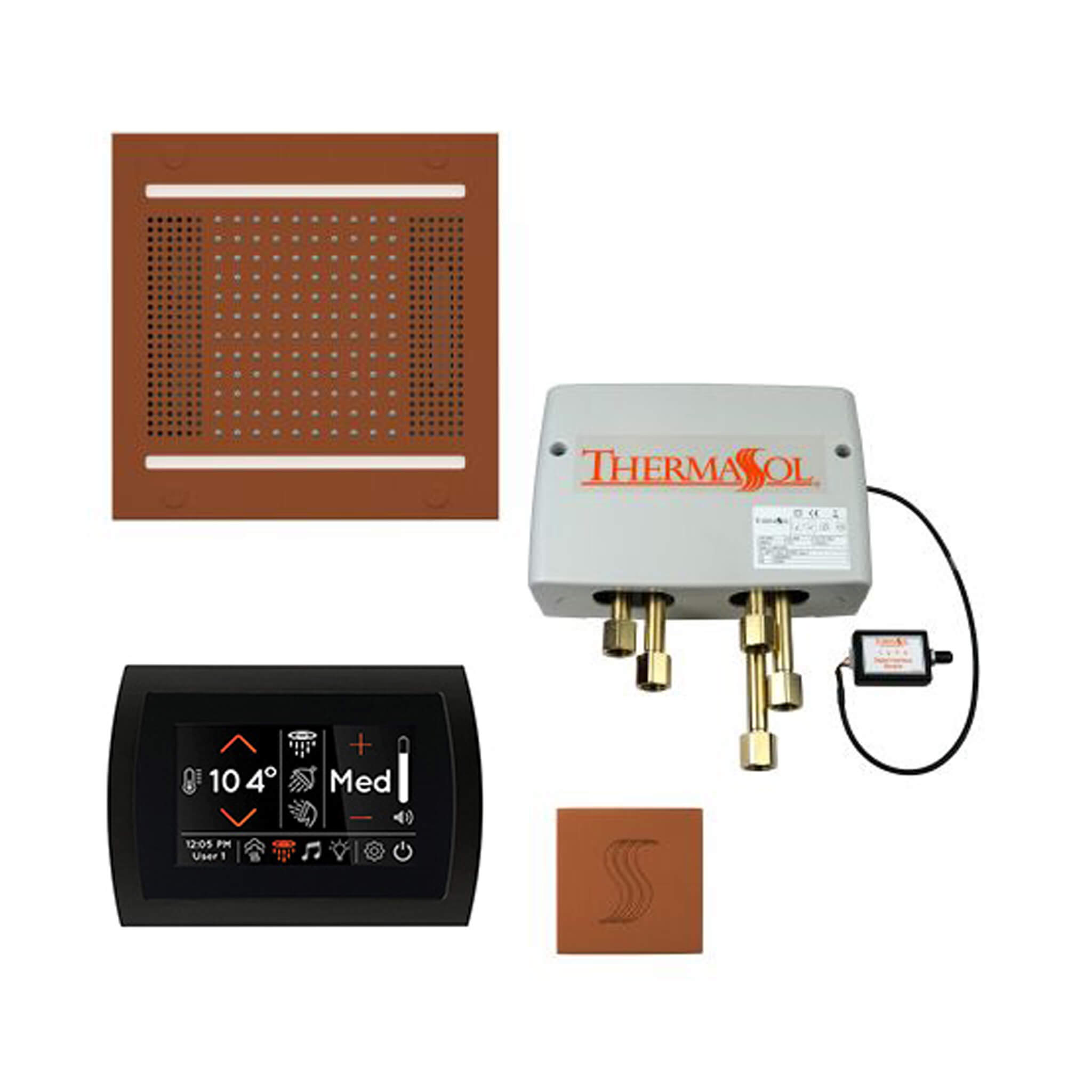 ThermaSol STC & HydroVive Total Wellness Package With Digital Shower Valve [TWPH] (SAK43412)