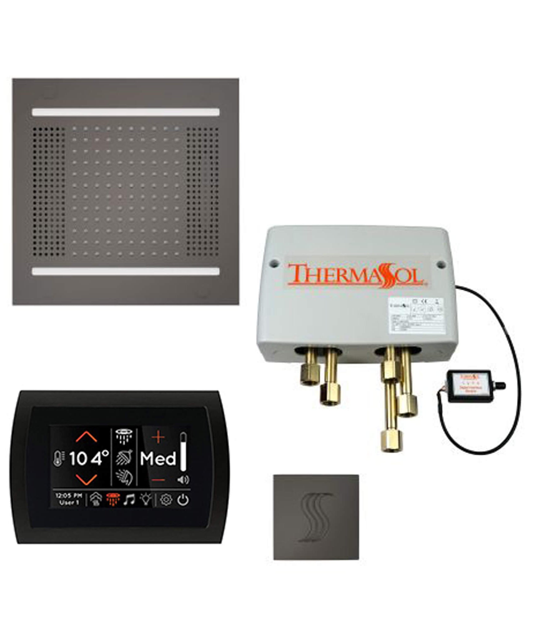 ThermaSol STC & HydroVive Total Wellness Package With Digital Shower Valve [TWPH] (SAK43412)