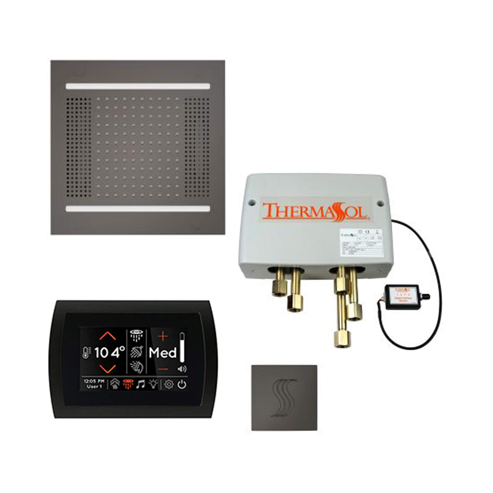 ThermaSol STC & HydroVive Total Wellness Package With Digital Shower Valve [TWPH] (SAK43412)