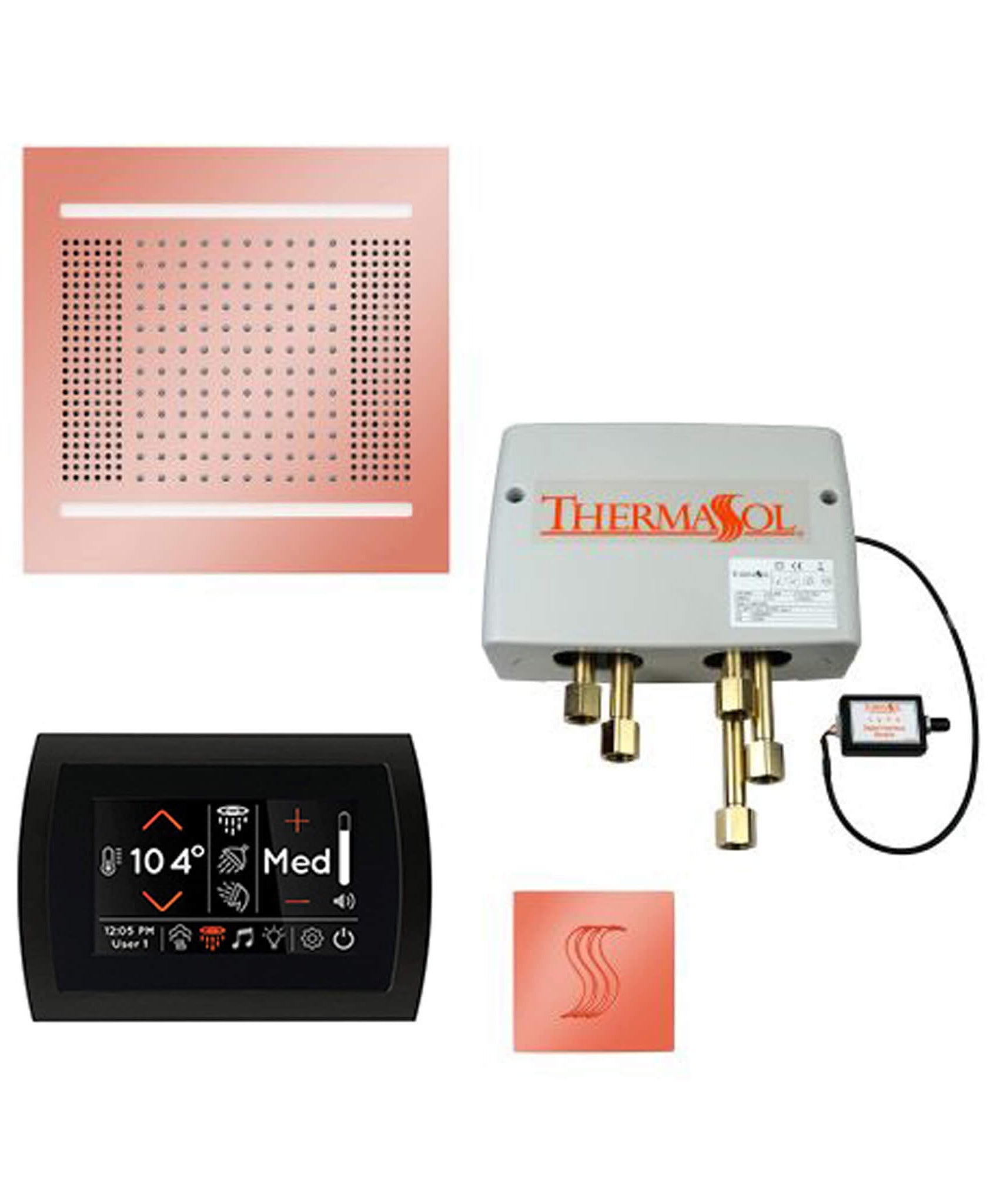 ThermaSol STC & HydroVive Total Wellness Package With Digital Shower Valve [TWPH] (SAK43412)