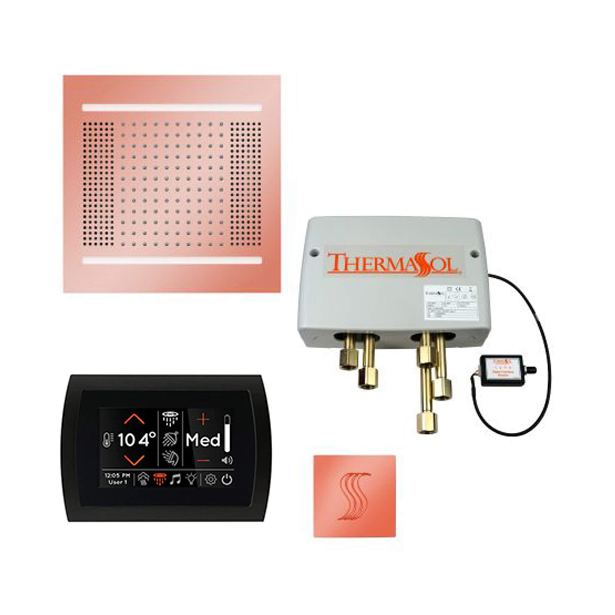 ThermaSol STC & HydroVive Total Wellness Package With Digital Shower Valve [TWPH] (SAK43412)