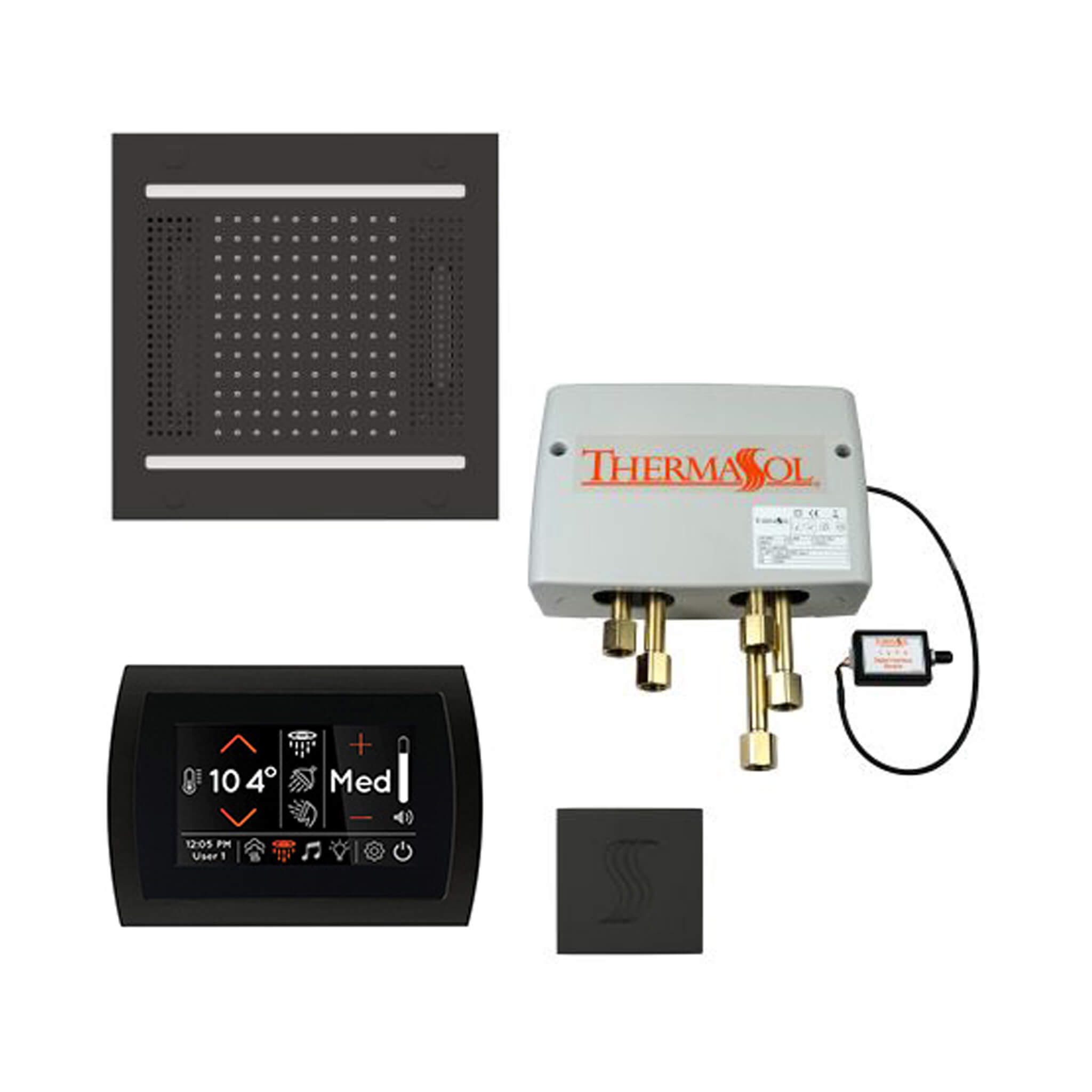 ThermaSol STC & HydroVive Total Wellness Package With Digital Shower Valve [TWPH] (SAK43412)