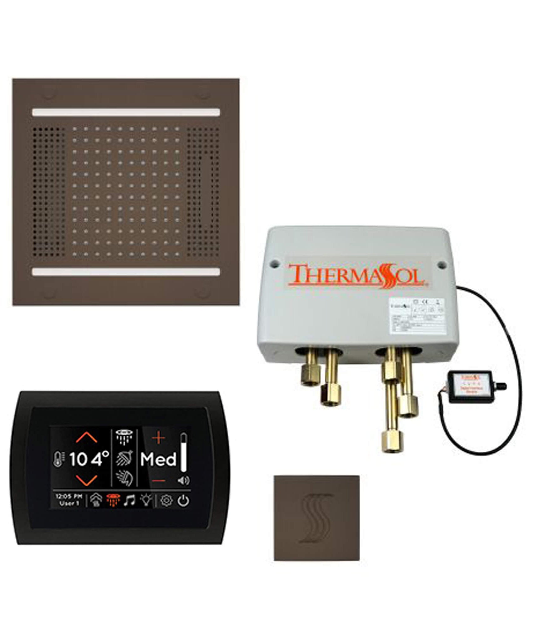 ThermaSol STC & HydroVive Total Wellness Package With Digital Shower Valve [TWPH] (SAK43412)