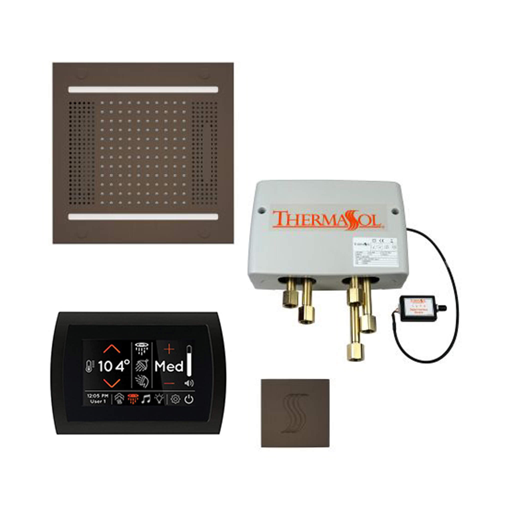 ThermaSol STC & HydroVive Total Wellness Package With Digital Shower Valve [TWPH] (SAK43412)