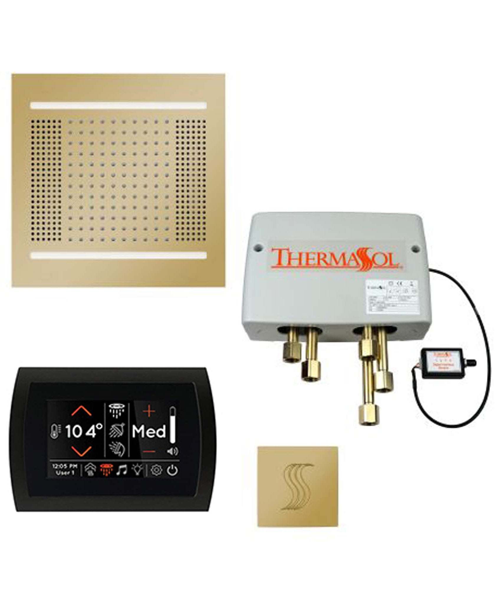 ThermaSol STC & HydroVive Total Wellness Package With Digital Shower Valve [TWPH] (SAK43412)