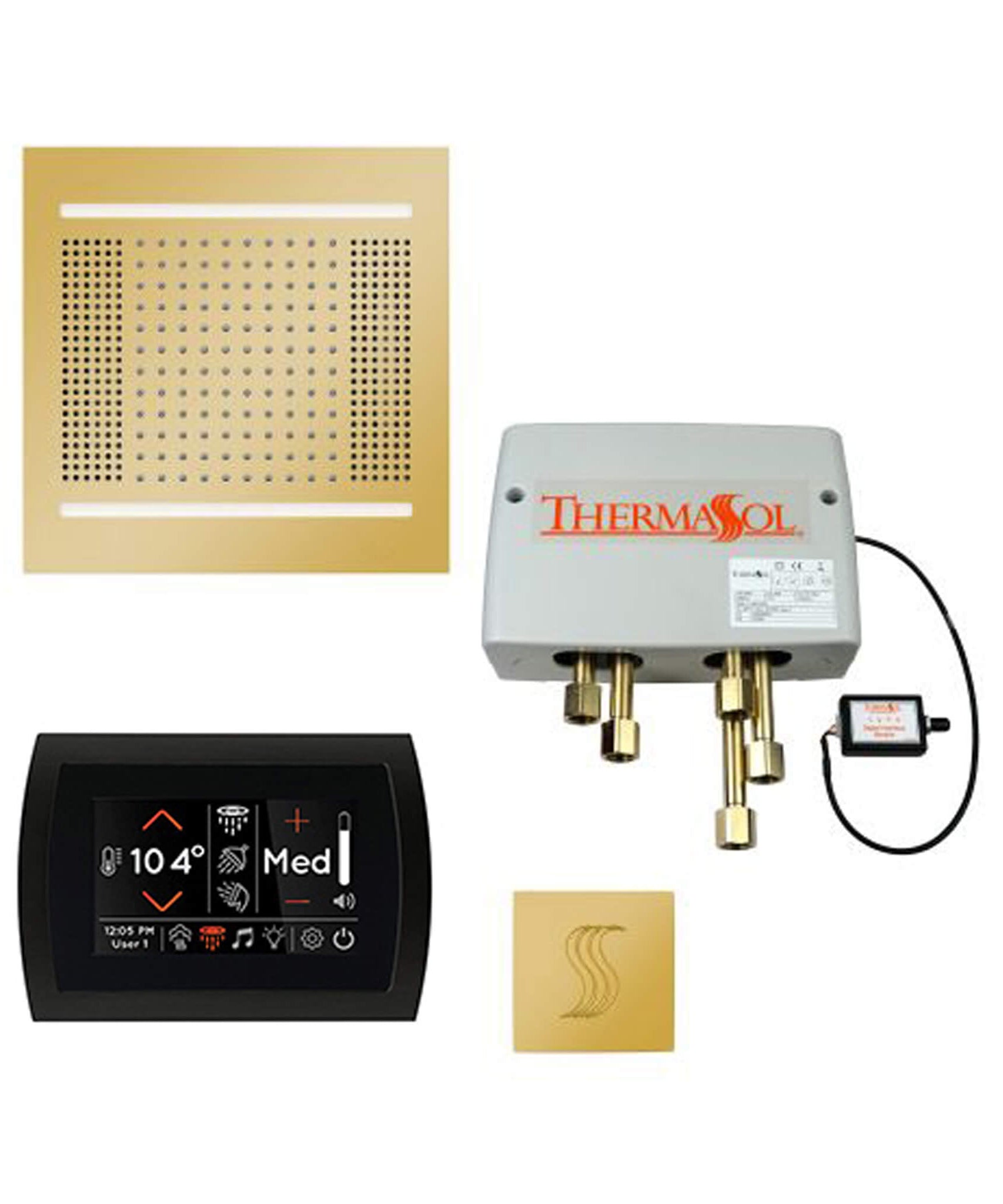 ThermaSol STC & HydroVive Total Wellness Package With Digital Shower Valve [TWPH] (SAK43412)