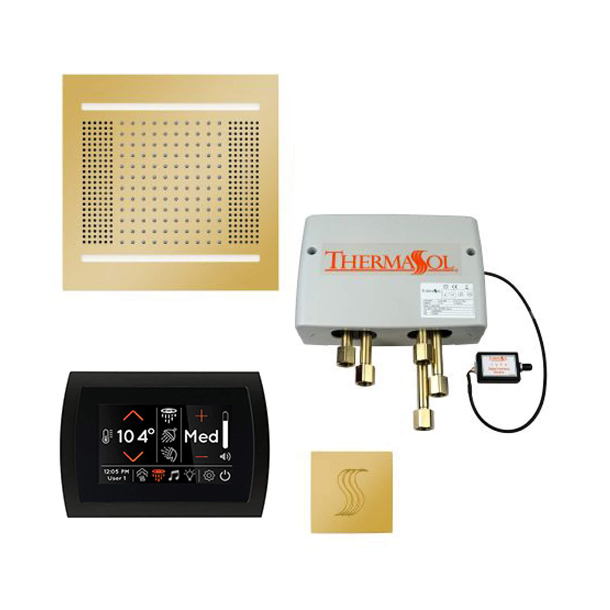 ThermaSol STC & HydroVive Total Wellness Package With Digital Shower Valve [TWPH] (SAK43412)