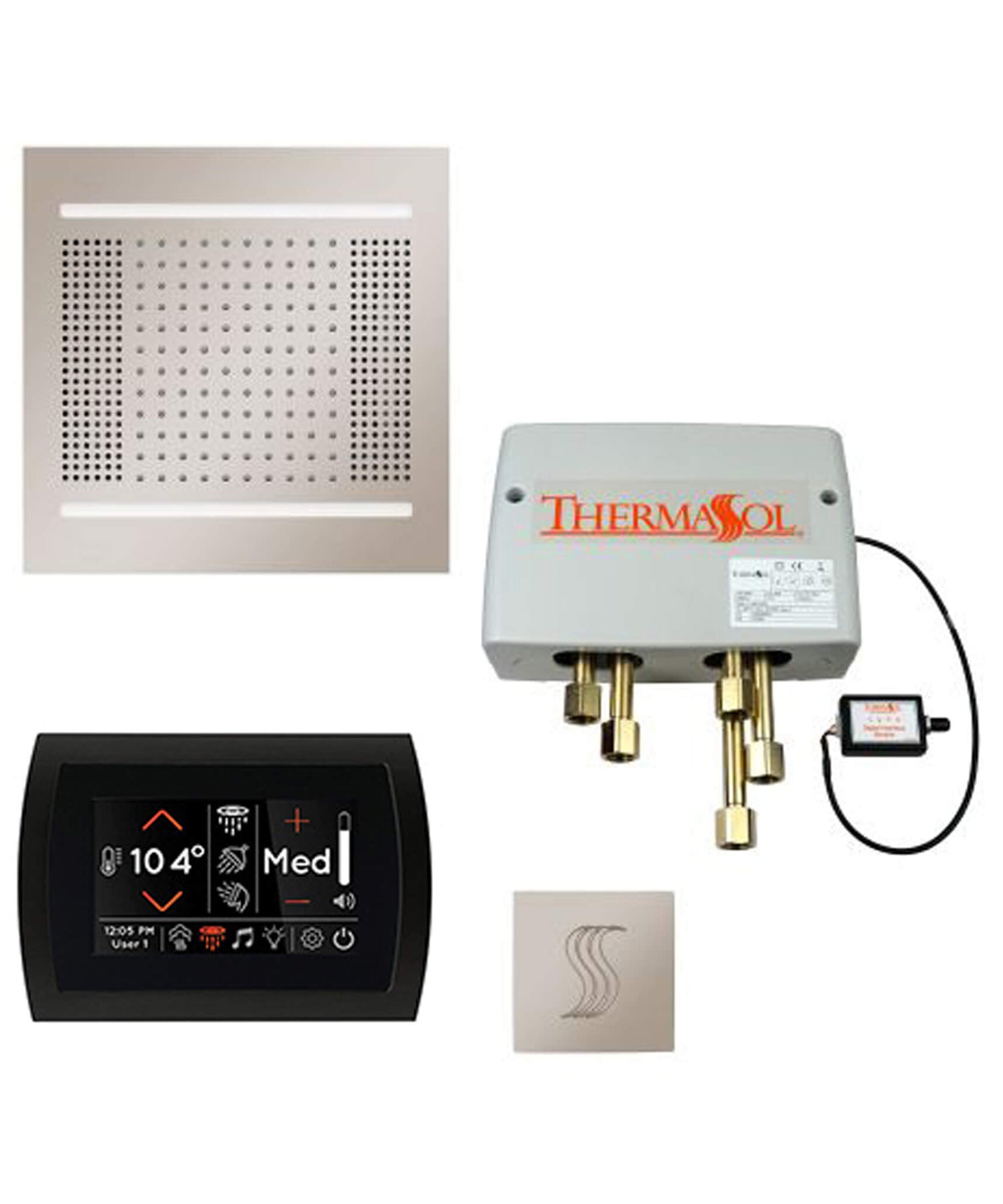 ThermaSol STC & HydroVive Total Wellness Package With Digital Shower Valve [TWPH] (SAK43412)