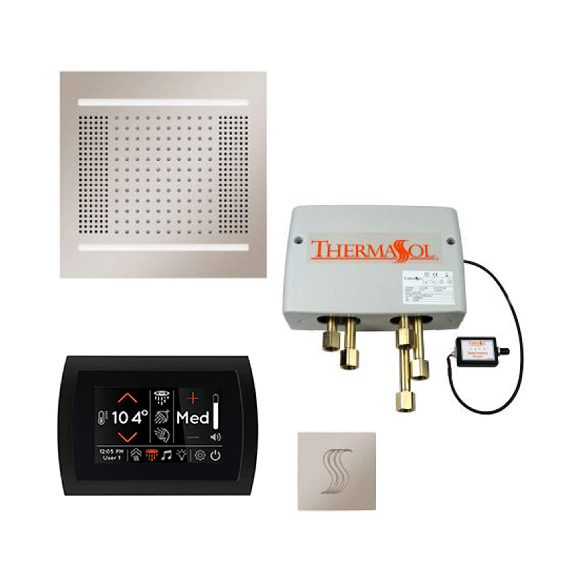 ThermaSol STC & HydroVive Total Wellness Package With Digital Shower Valve [TWPH] (SAK43412)