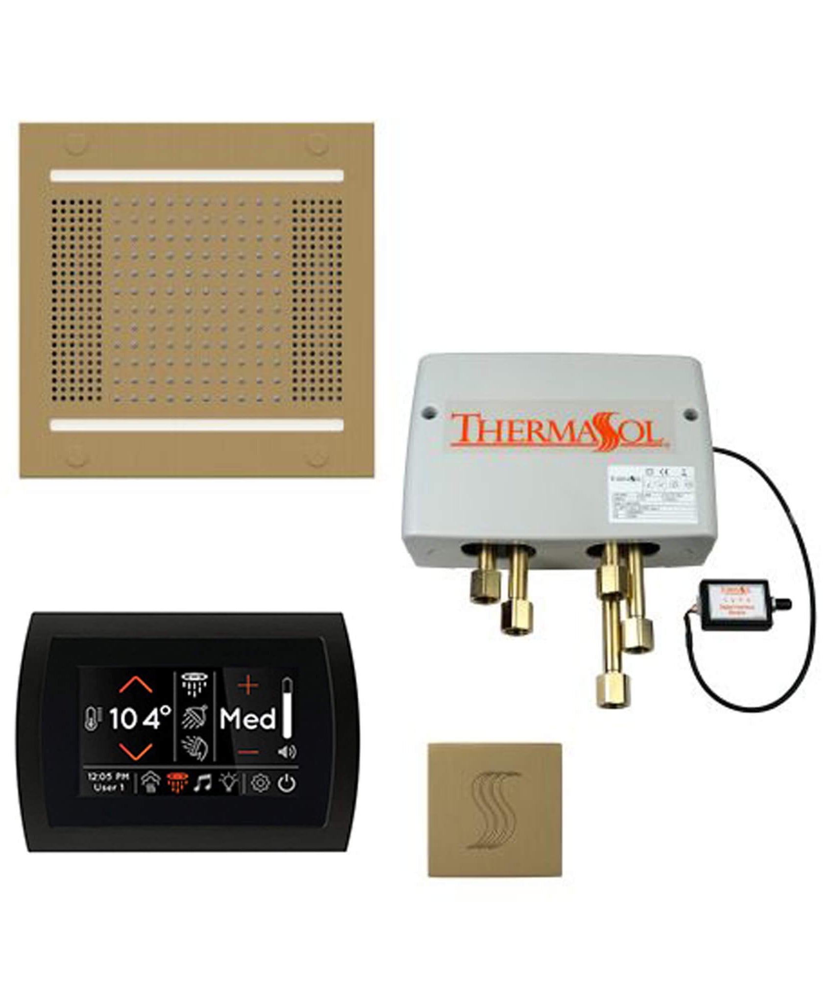 ThermaSol STC & HydroVive Total Wellness Package With Digital Shower Valve [TWPH] (SAK43412)