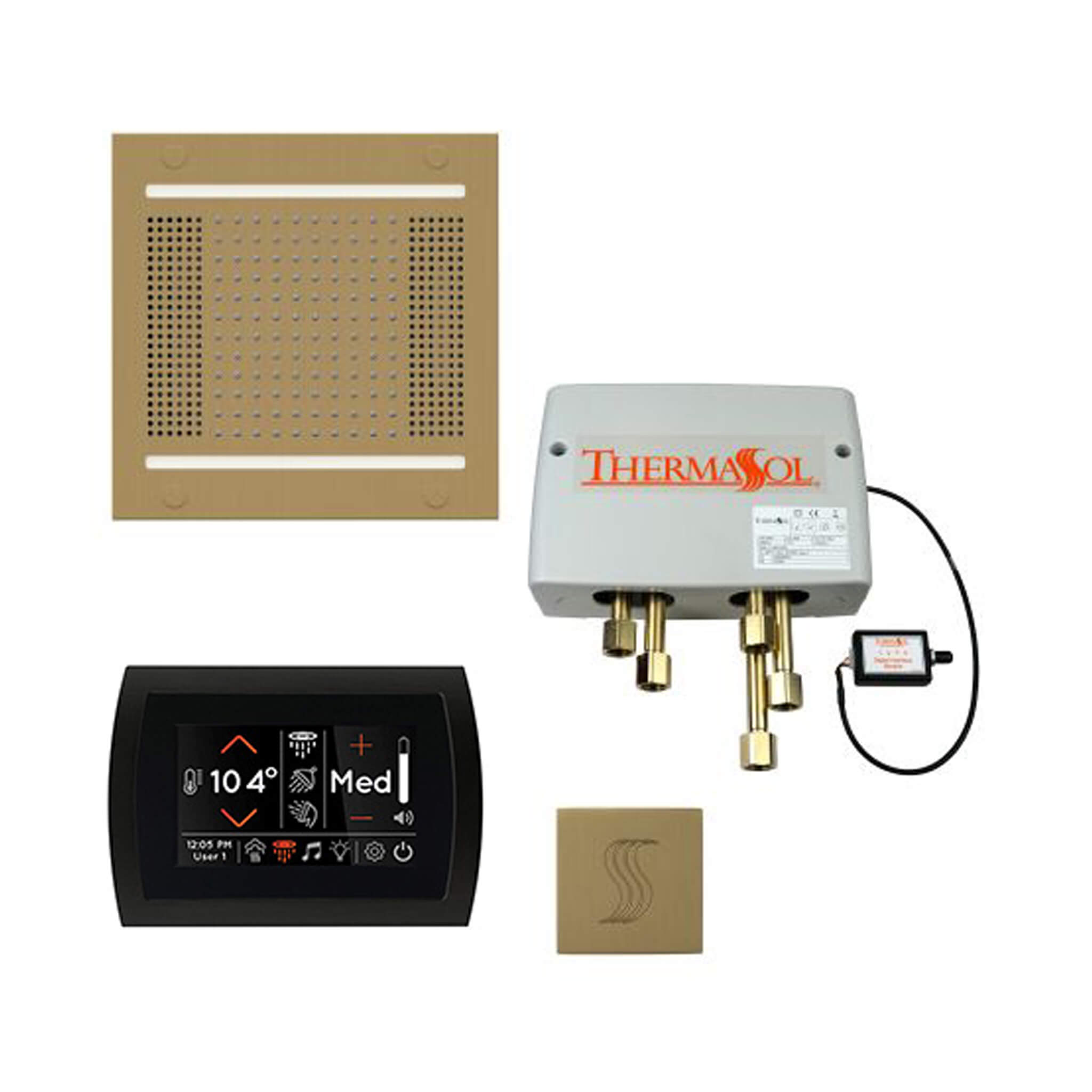 ThermaSol STC & HydroVive Total Wellness Package With Digital Shower Valve [TWPH] (SAK43412)
