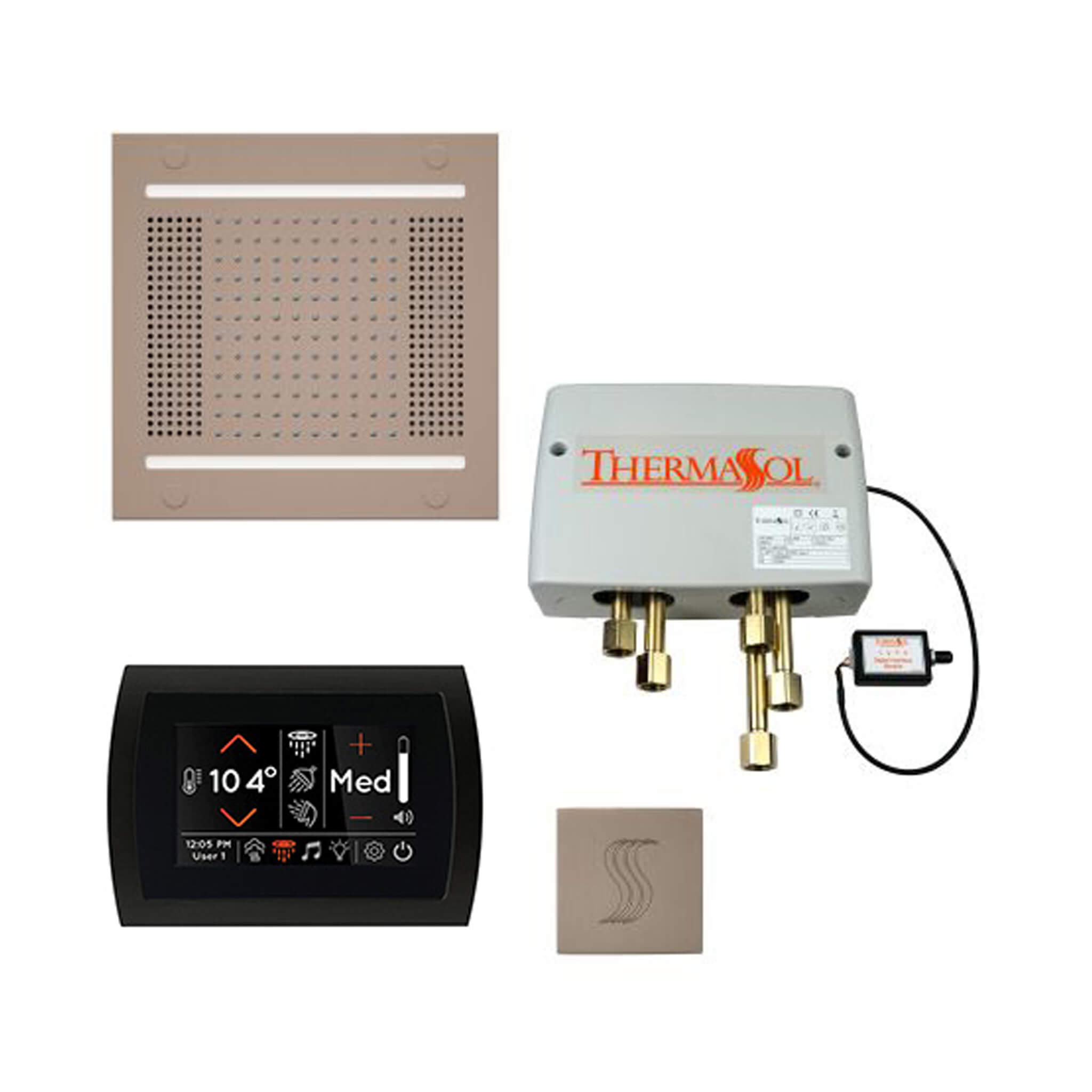 ThermaSol STC & HydroVive Total Wellness Package With Digital Shower Valve [TWPH] (SAK43412)