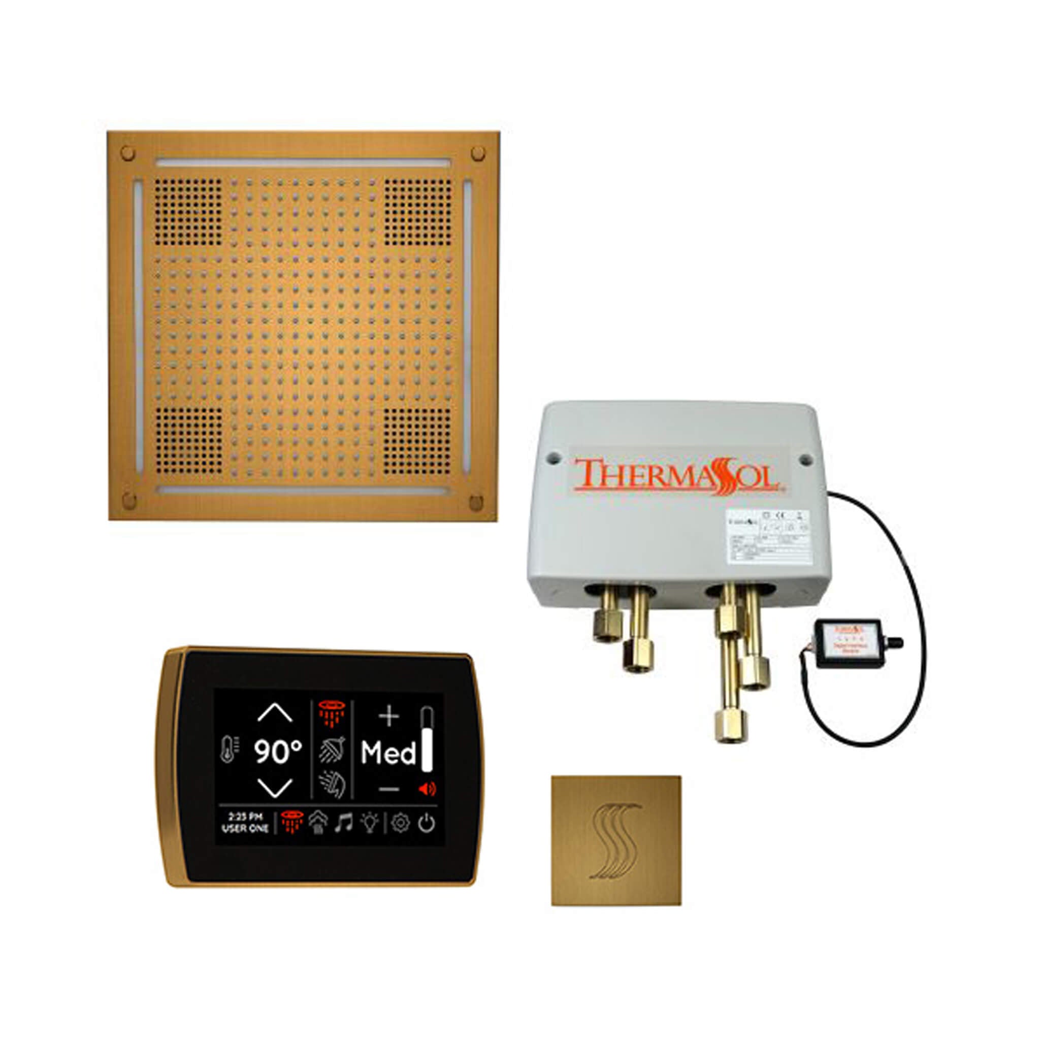 ThermaSol STC & HydroVive Total Wellness Package With Digital Shower Valve [TWPH] (SAK43412)