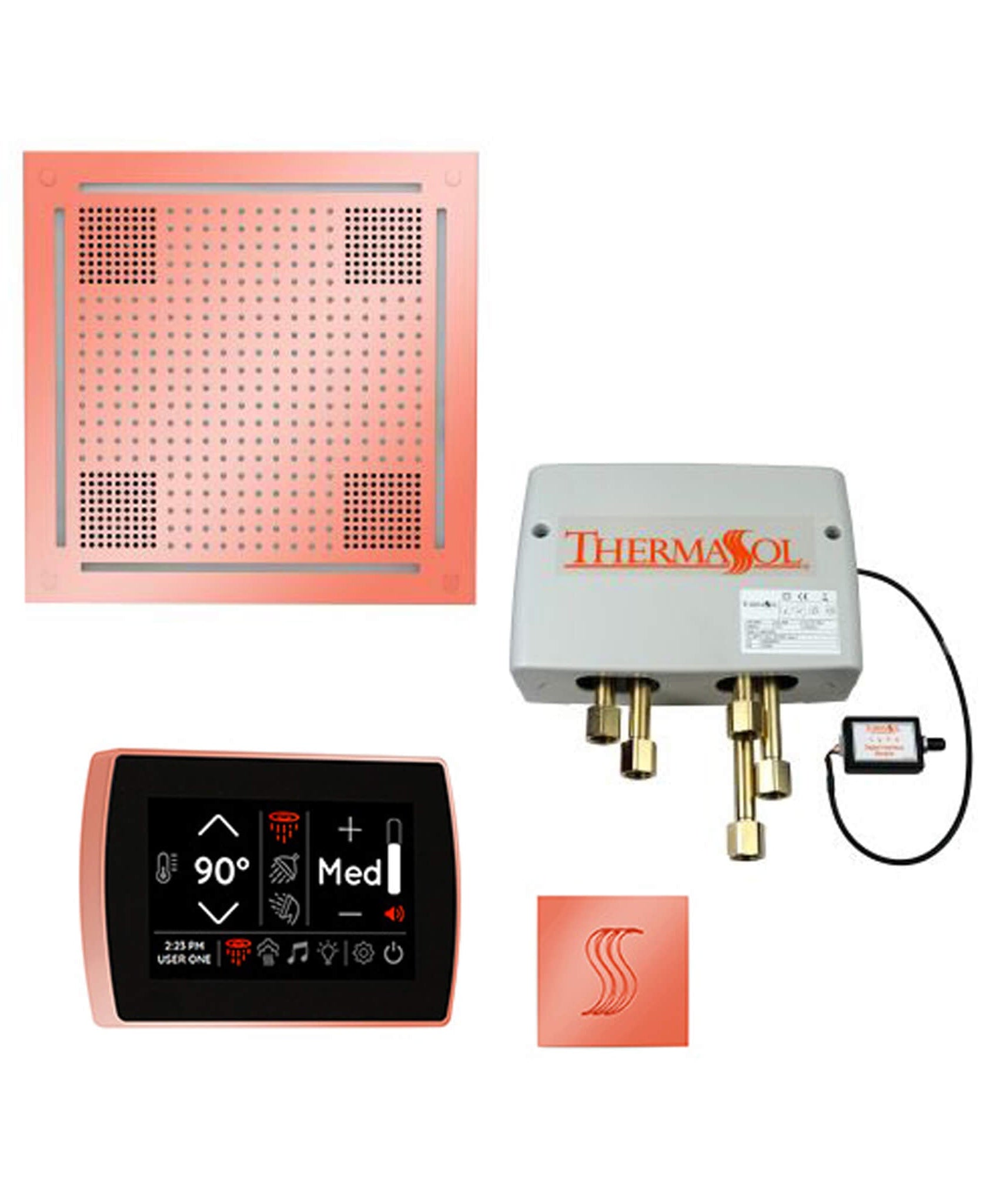 ThermaSol STC & HydroVive Total Wellness Package With Digital Shower Valve [TWPH] (SAK43412)