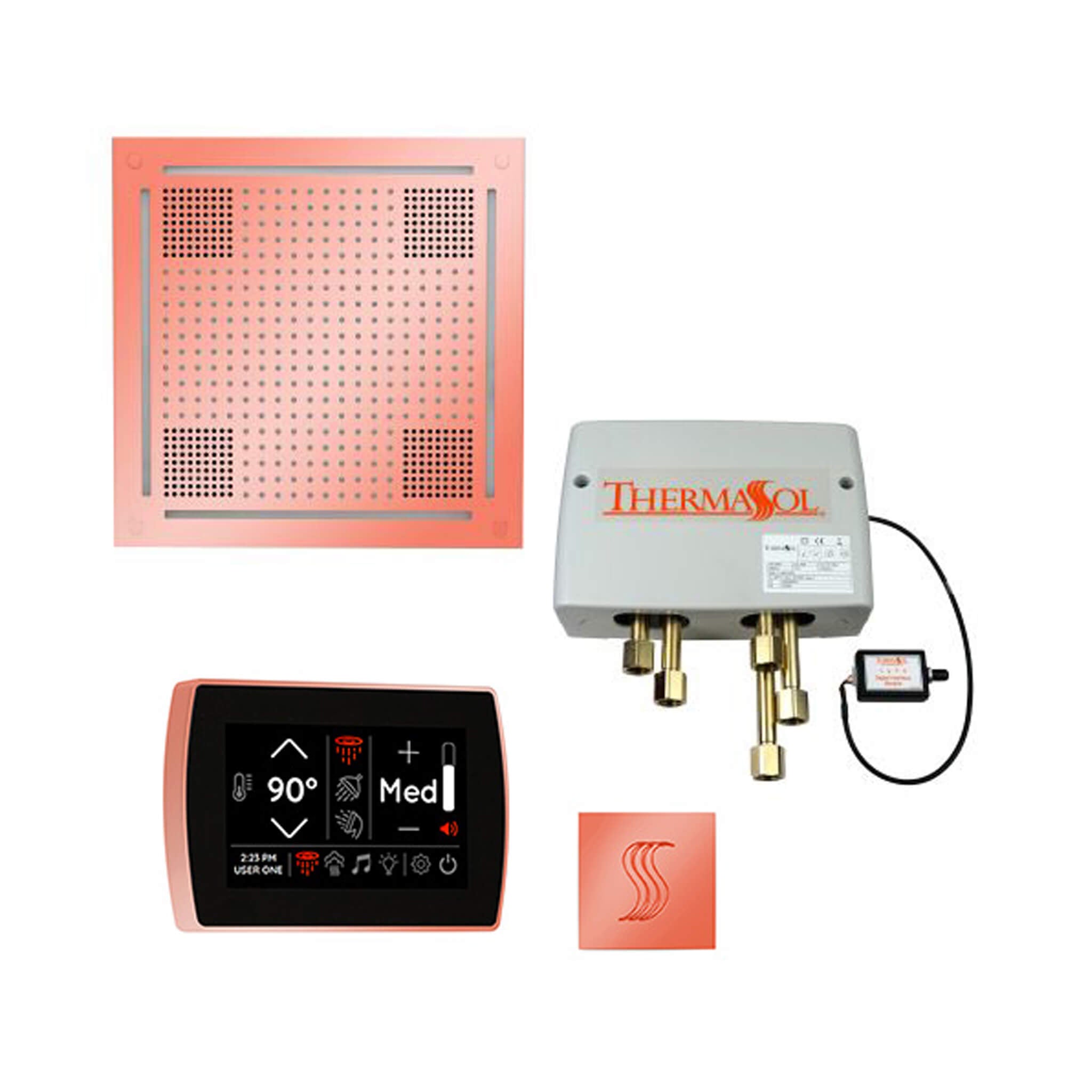 ThermaSol STC & HydroVive Total Wellness Package With Digital Shower Valve [TWPH] (SAK43412)