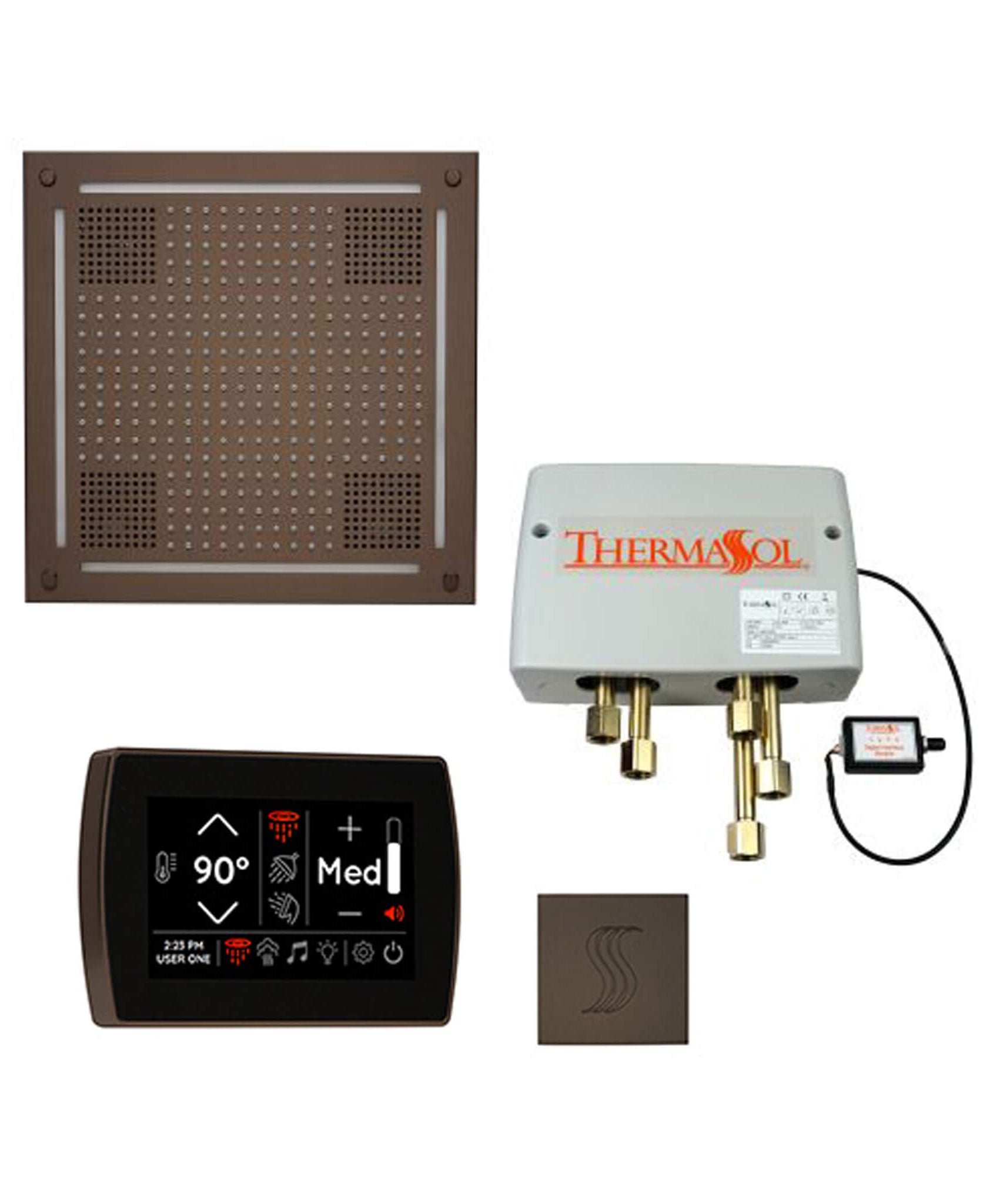 ThermaSol STC & HydroVive Total Wellness Package With Digital Shower Valve [TWPH] (SAK43412)