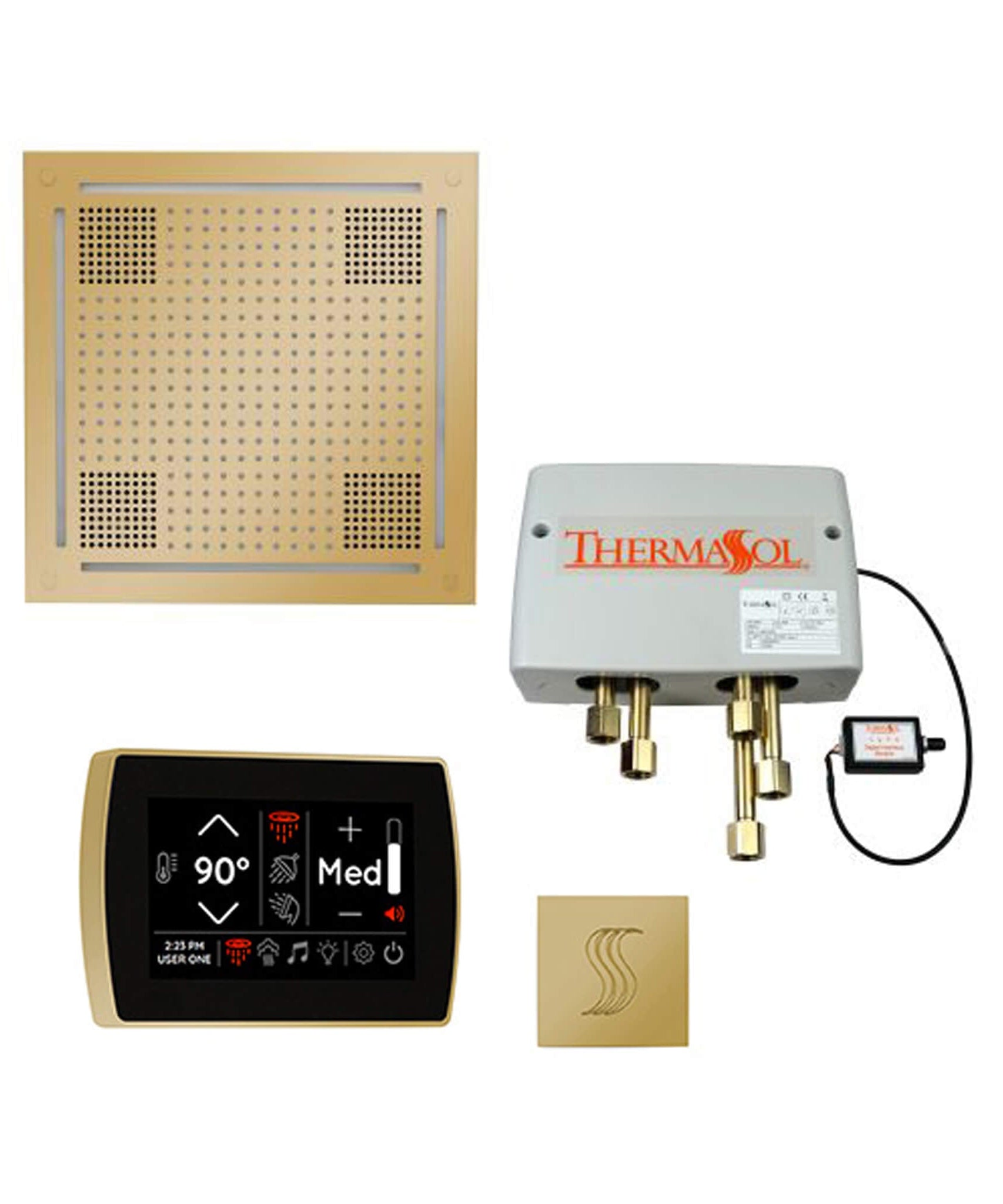 ThermaSol STC & HydroVive Total Wellness Package With Digital Shower Valve [TWPH] (SAK43412)