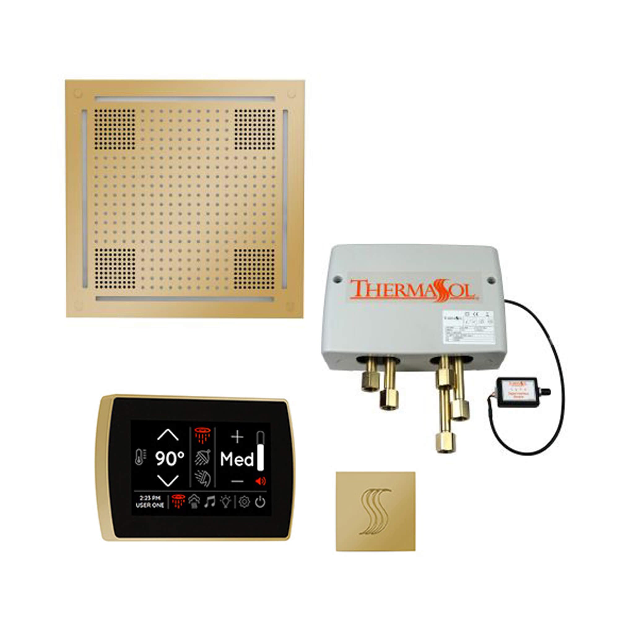 ThermaSol STC & HydroVive Total Wellness Package With Digital Shower Valve [TWPH] (SAK43412)