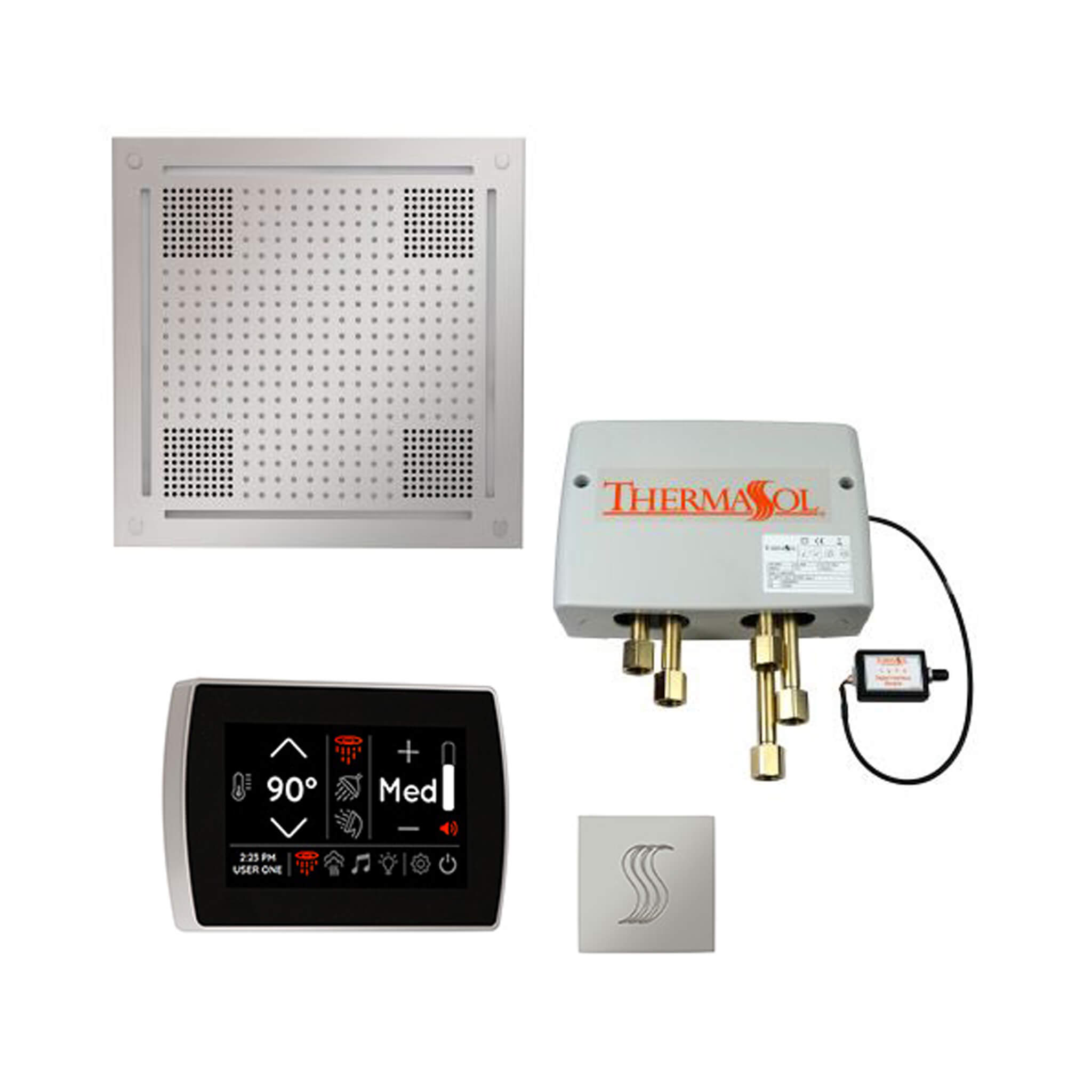ThermaSol STC & HydroVive Total Wellness Package With Digital Shower Valve [TWPH] (SAK43412)
