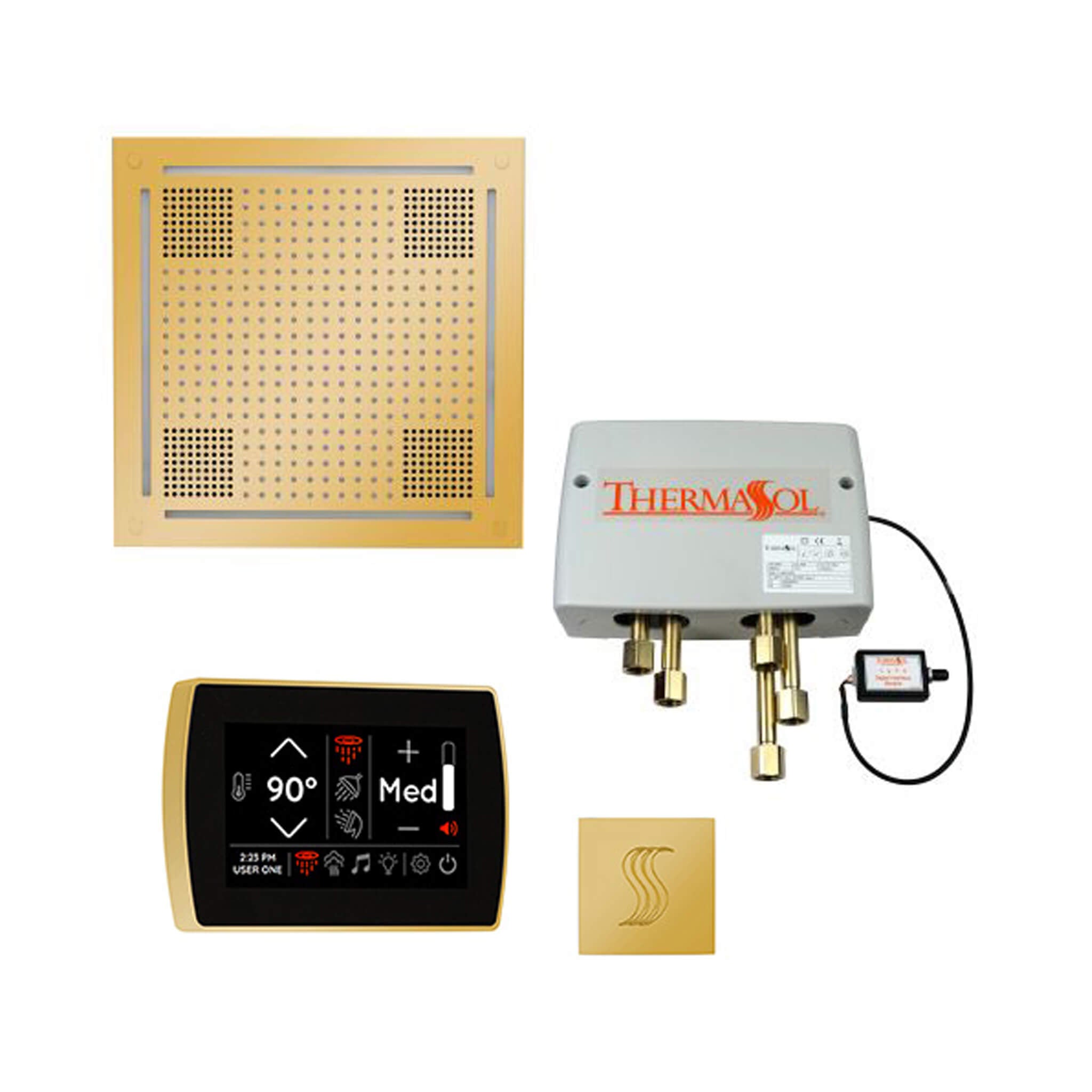 ThermaSol STC & HydroVive Total Wellness Package With Digital Shower Valve [TWPH] (SAK43412)
