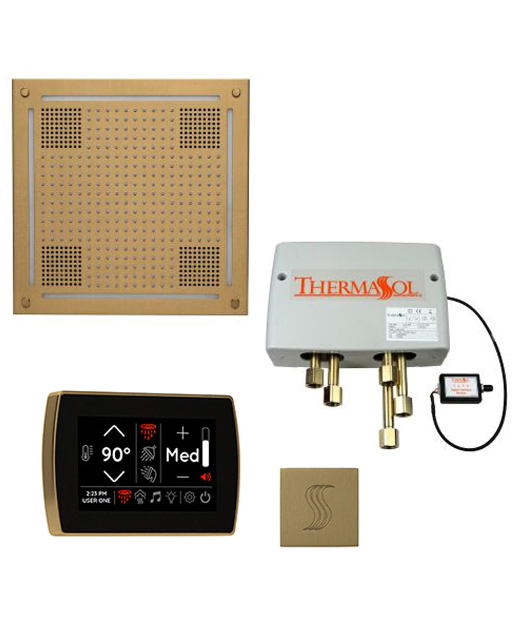 ThermaSol STC & HydroVive Total Wellness Package With Digital Shower Valve [TWPH] (SAK43412)