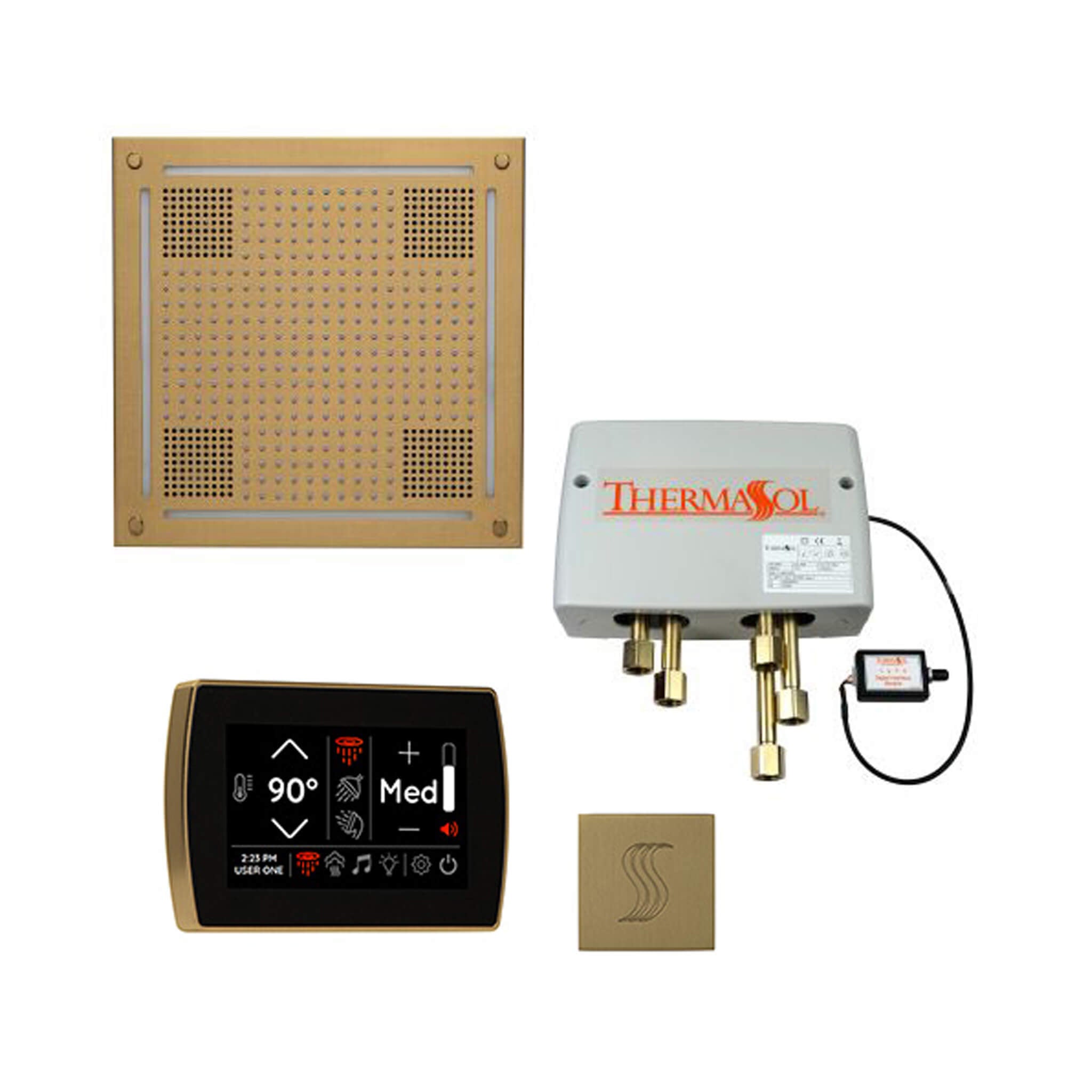 ThermaSol STC & HydroVive Total Wellness Package With Digital Shower Valve [TWPH] (SAK43412)