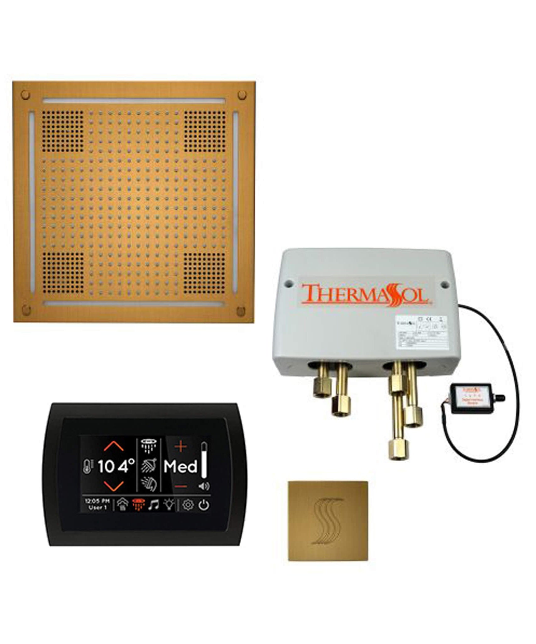ThermaSol STC & HydroVive Total Wellness Package With Digital Shower Valve [TWPH] (SAK43412)