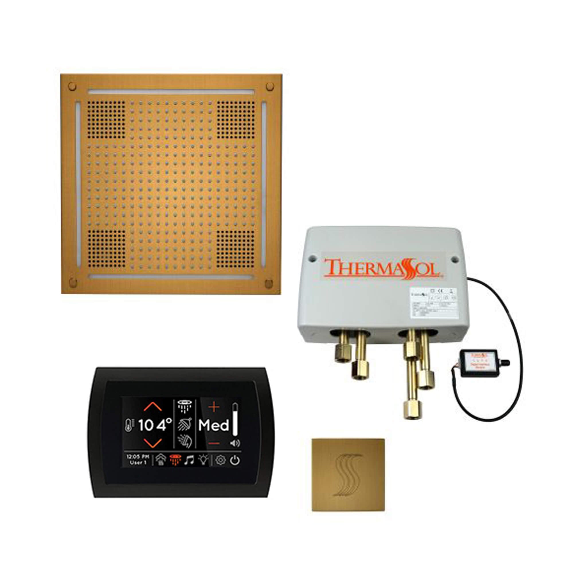 ThermaSol STC & HydroVive Total Wellness Package With Digital Shower Valve [TWPH] (SAK43412)