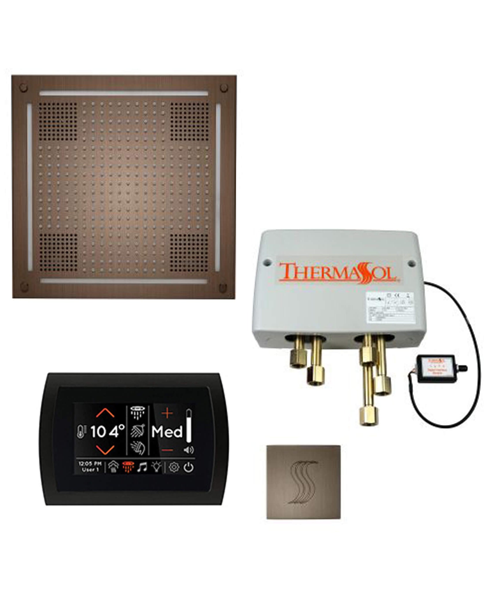 ThermaSol STC & HydroVive Total Wellness Package With Digital Shower Valve [TWPH] (SAK43412)