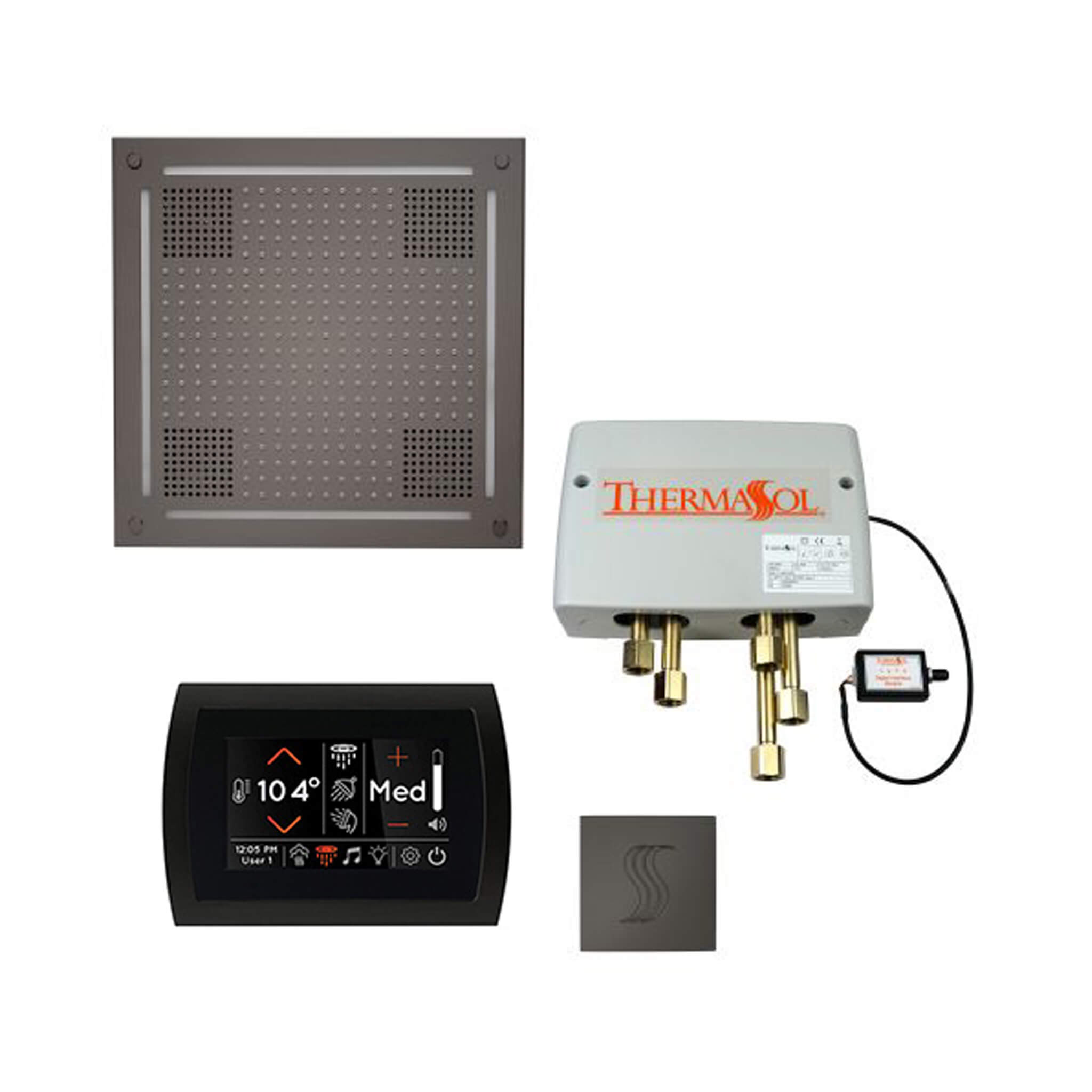ThermaSol STC & HydroVive Total Wellness Package With Digital Shower Valve [TWPH] (SAK43412)