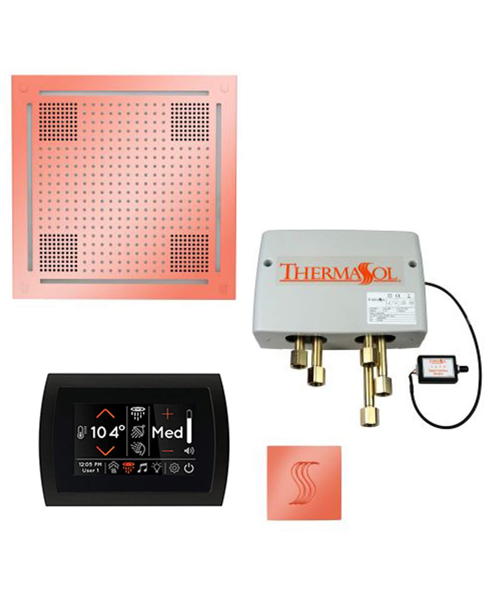 ThermaSol STC & HydroVive Total Wellness Package With Digital Shower Valve [TWPH] (SAK43412)