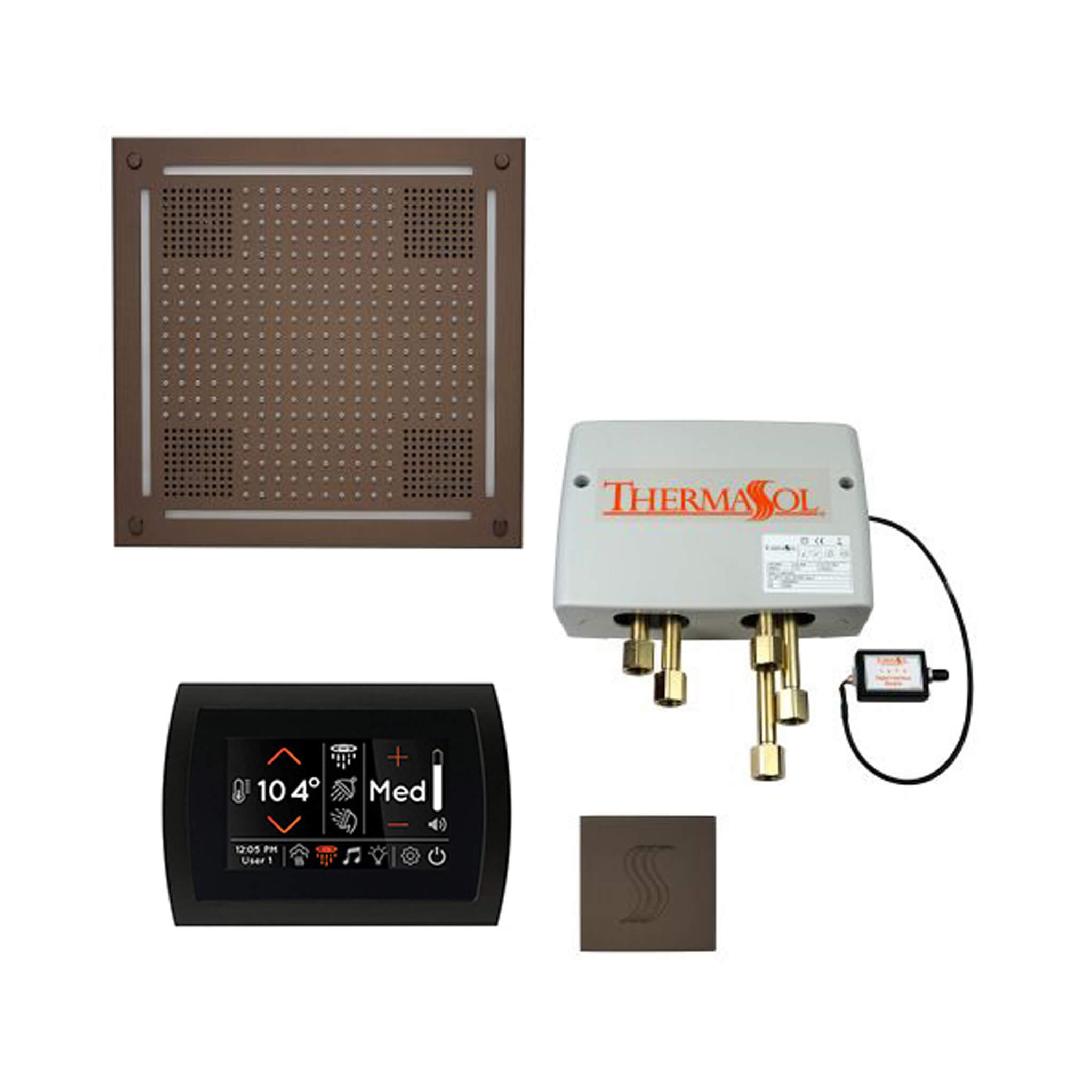 ThermaSol STC & HydroVive Total Wellness Package With Digital Shower Valve [TWPH] (SAK43412)