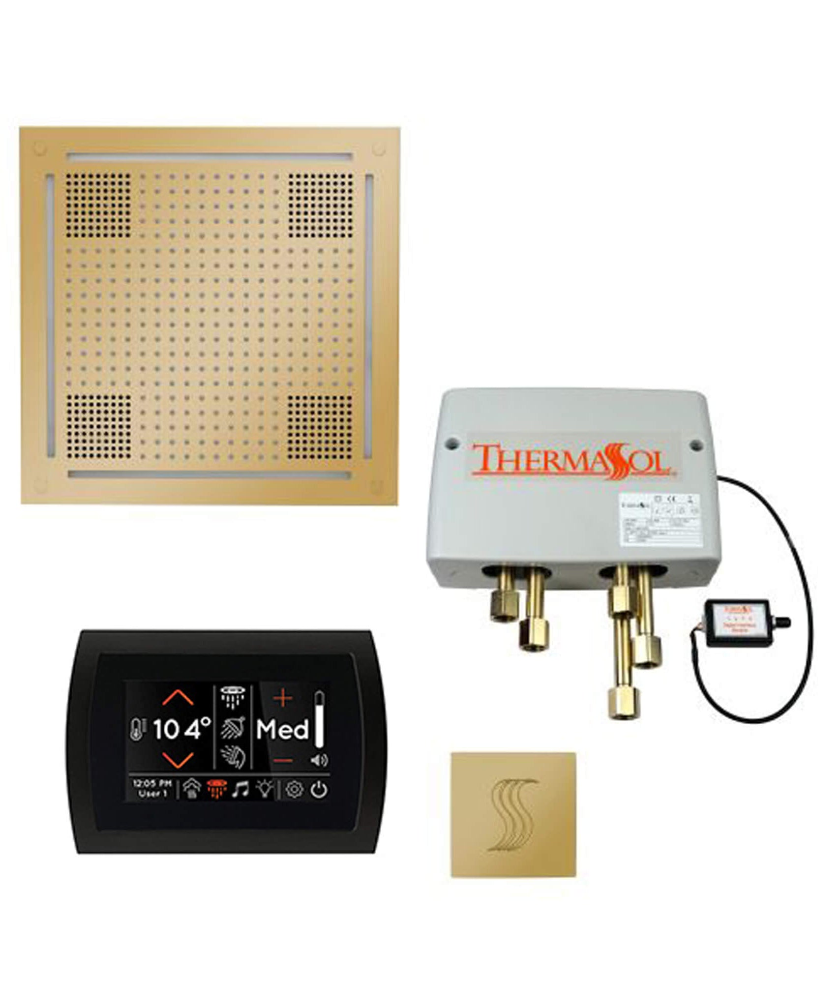 ThermaSol STC & HydroVive Total Wellness Package With Digital Shower Valve [TWPH] (SAK43412)
