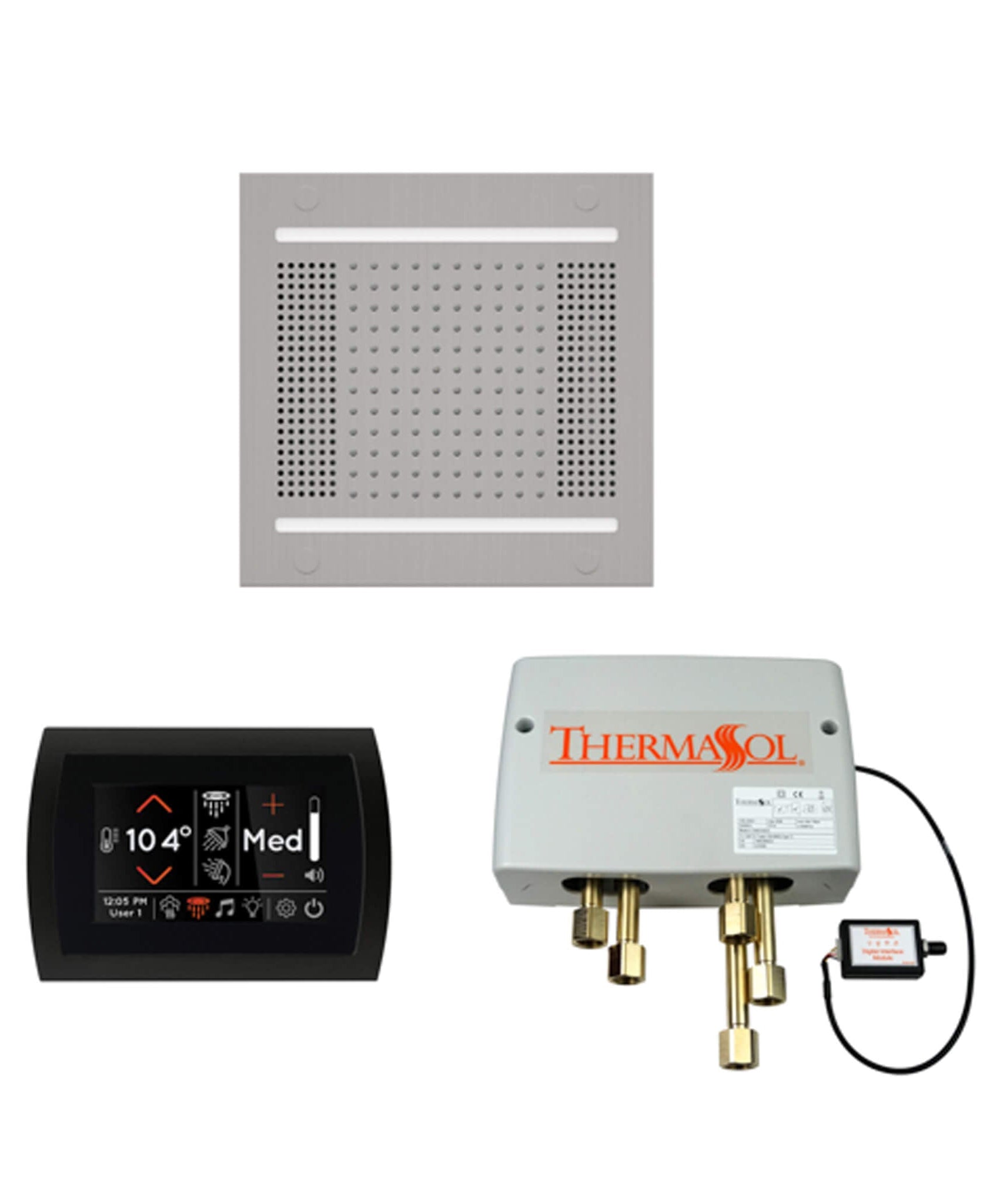 ThermaSol STC & HydroVive Wellness Shower Package With Digital Shower Valve (SAK40716)