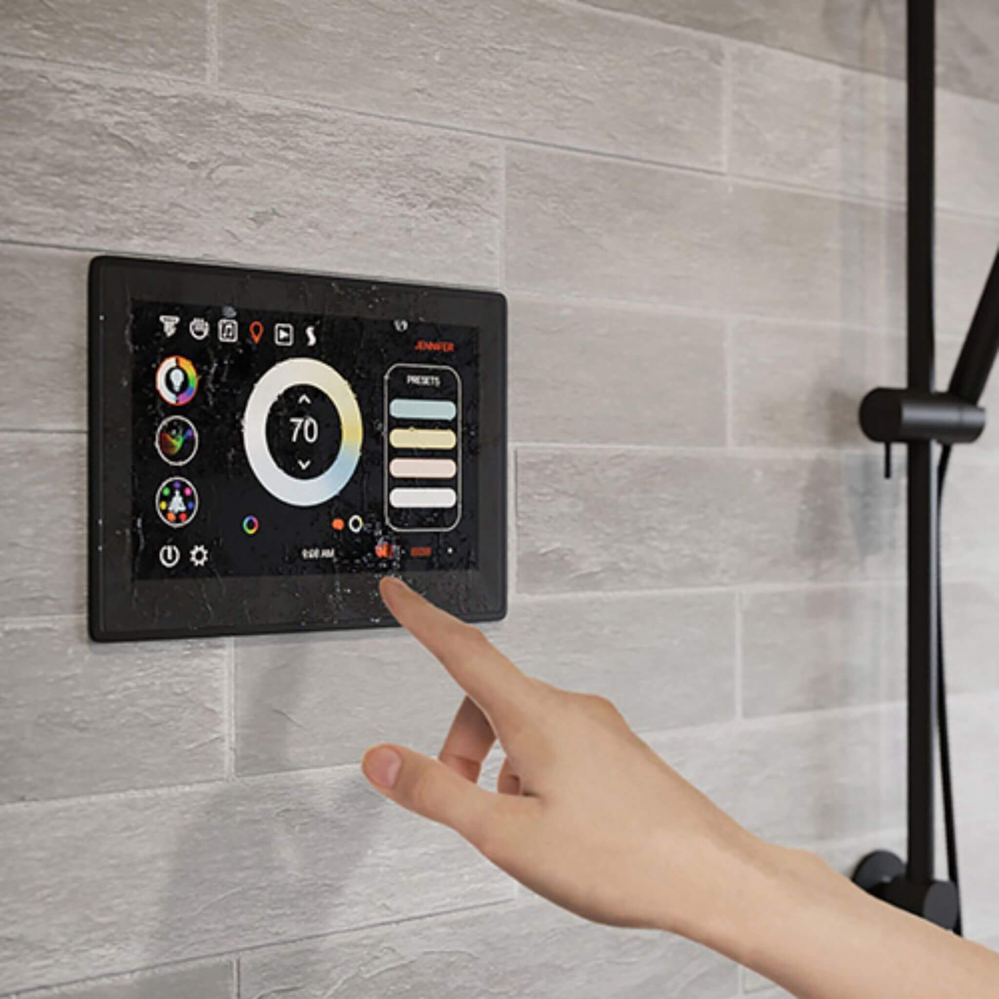 ThermaSol ThermaTouch 10-Inch Round Steam Shower Control Kit [TT10-SVRD] (SAK70519)
