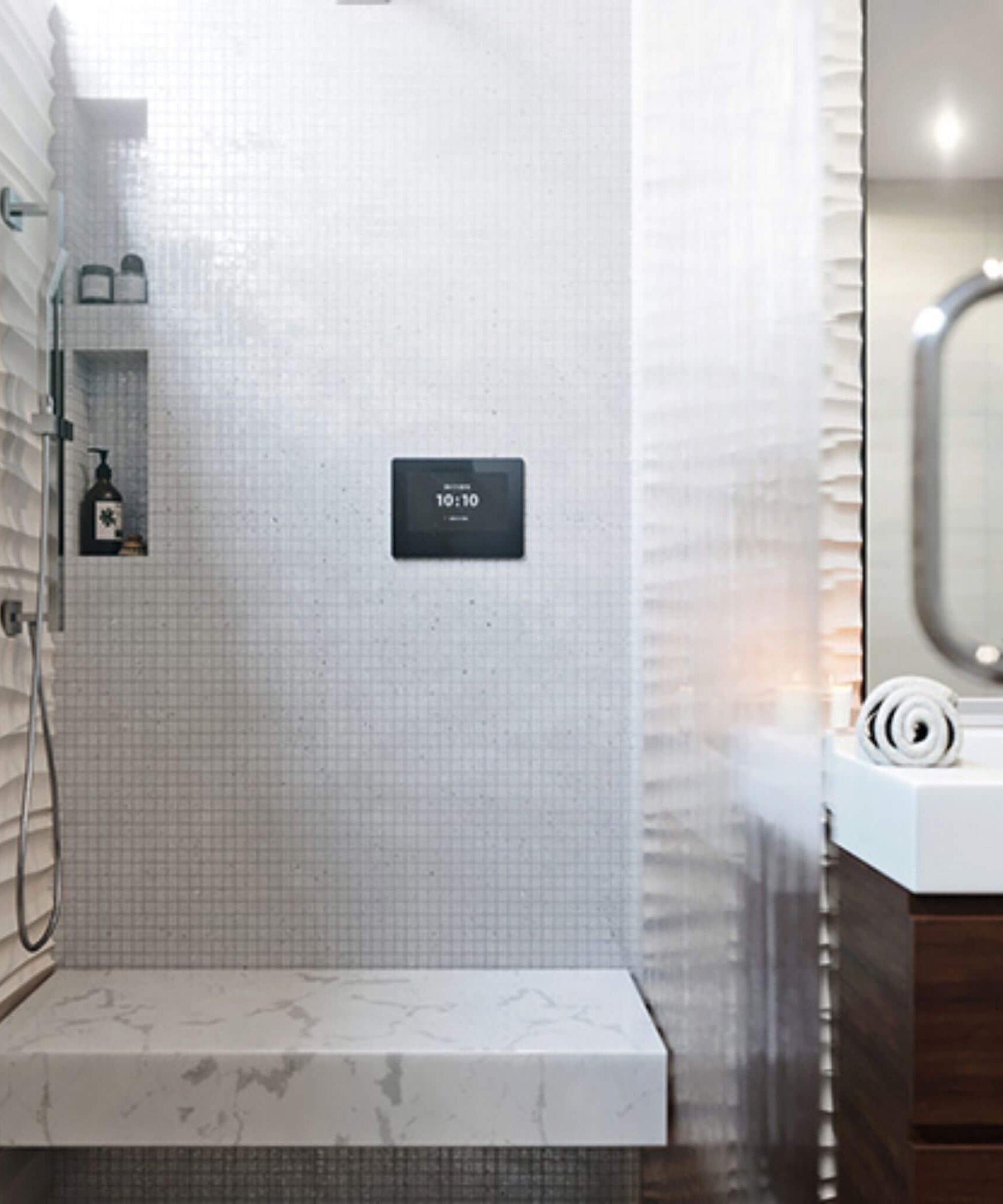 ThermaSol ThermaTouch 10-Inch Polished Nickel Square Steam Shower Control [TT10-SVSQ] (SAK83420)