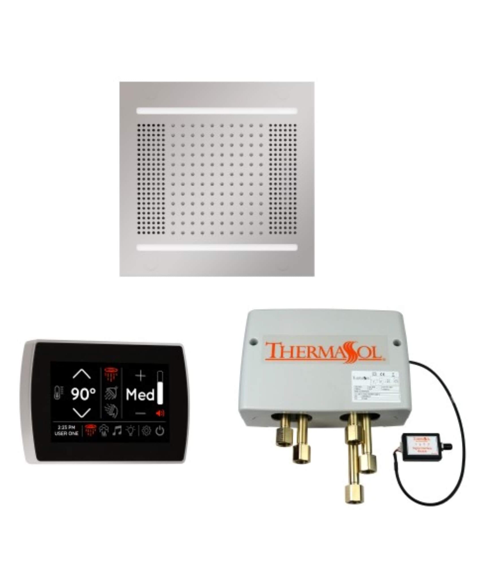 ThermaSol STC & HydroVive Wellness Shower Package With Digital Shower Valve (SAK40716)
