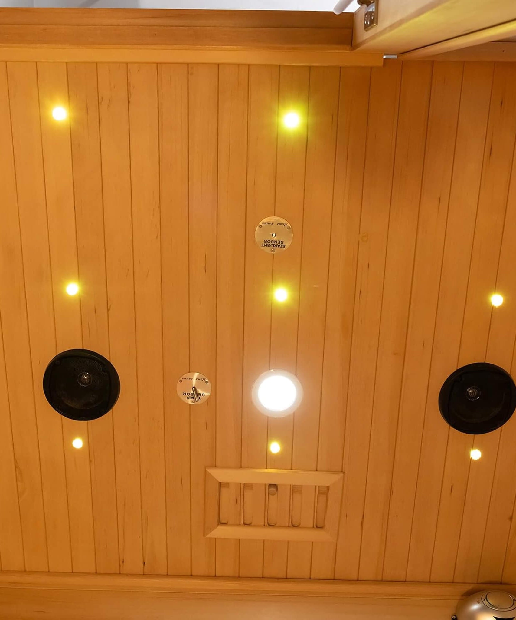 Rövia Luma 2-Person Indoor Hybrid Sauna Room With Infrared And 3.5KW Steam Heater [Made-To-Order] (SAK83750)