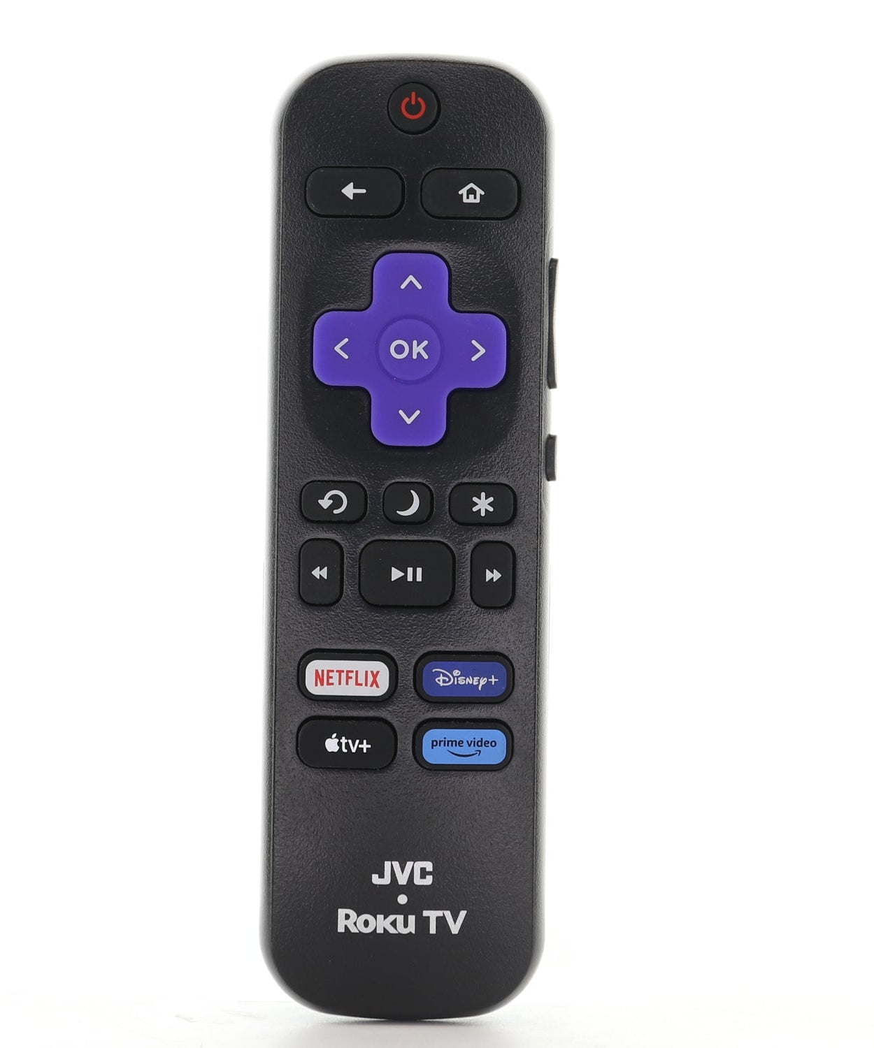 JVC RC-ALIR Roku TV Remote Control 2025 | Netflix | Disney+ | Apple TV+ | Prime Video | IR - 3026000174