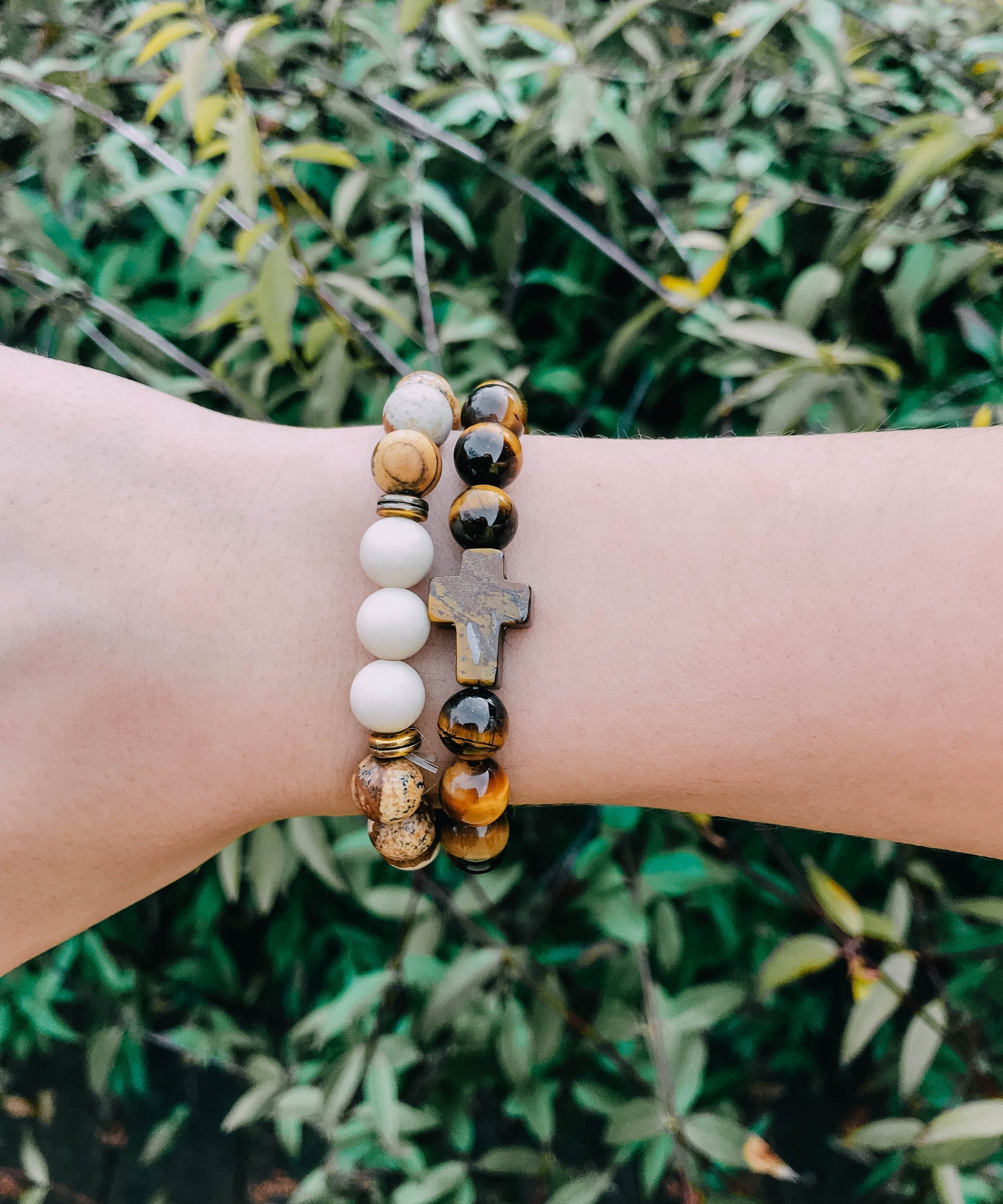 Tiger Eye Cross