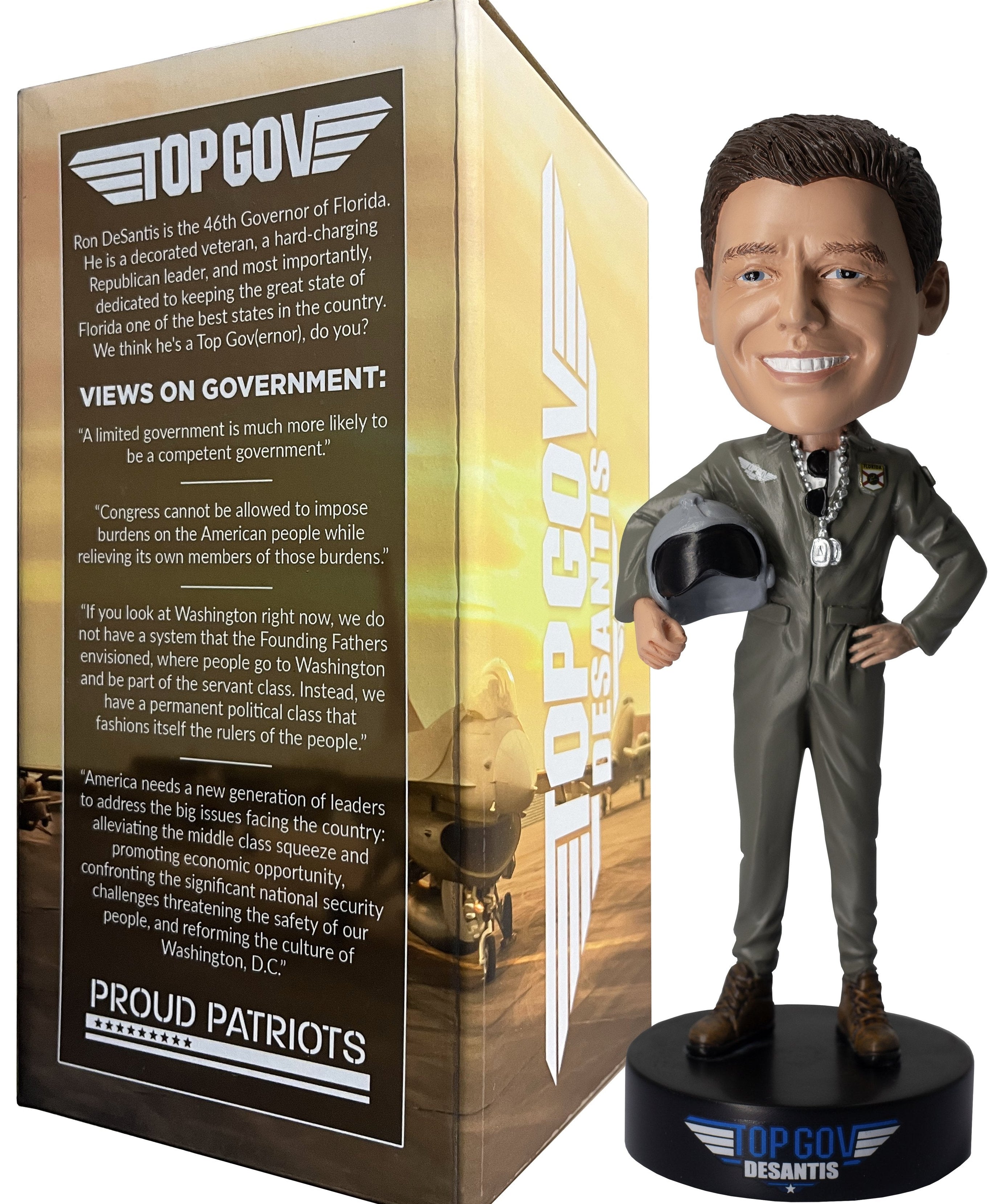 "Top Gov" DeSantis Bobblehead