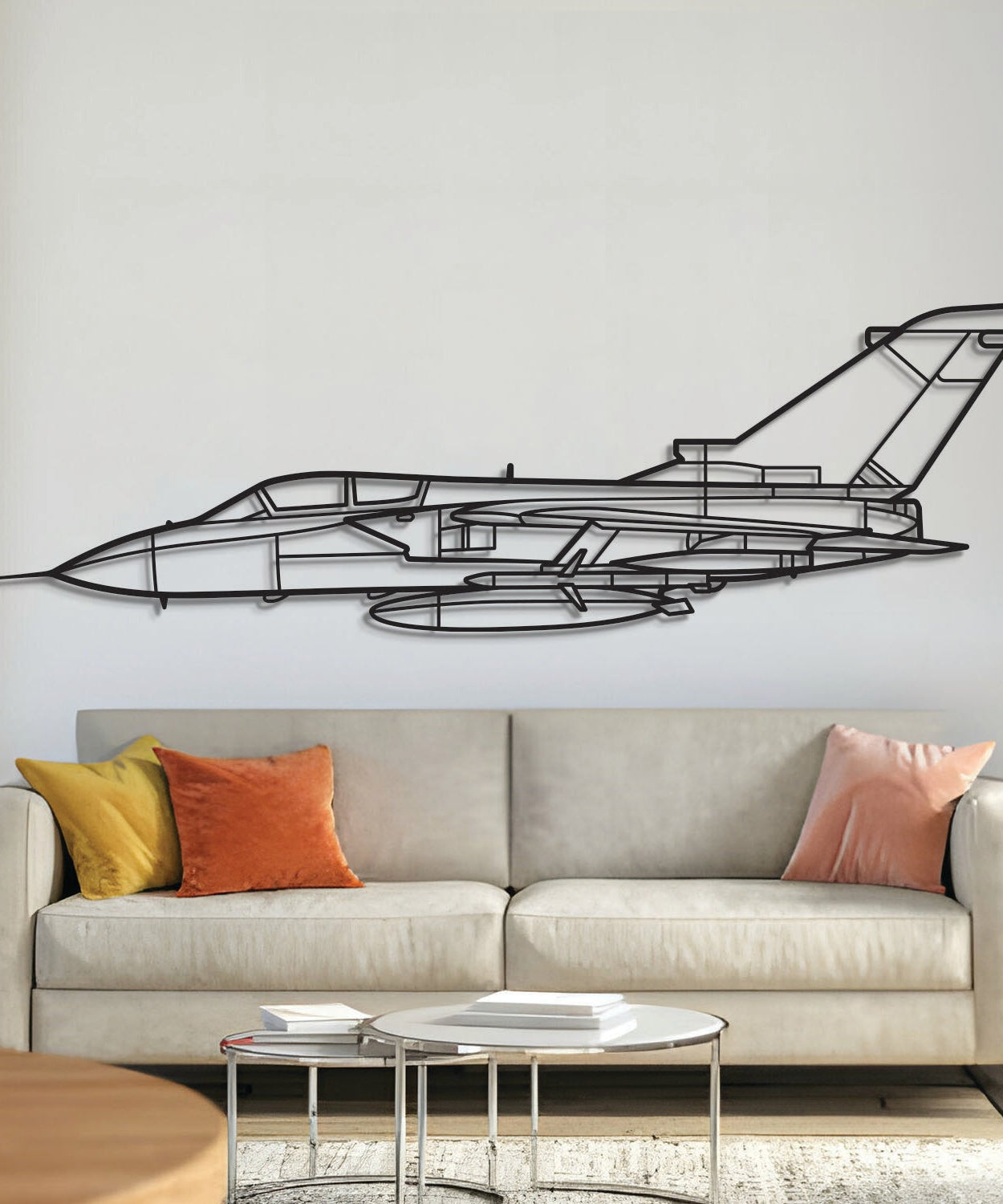 Tornado IDS Metall Flugzeug Wandkunst - NCP0400
