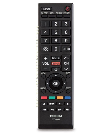 Toshiba CT-8037 Smart TV Remote Control | Netflix - 75037885