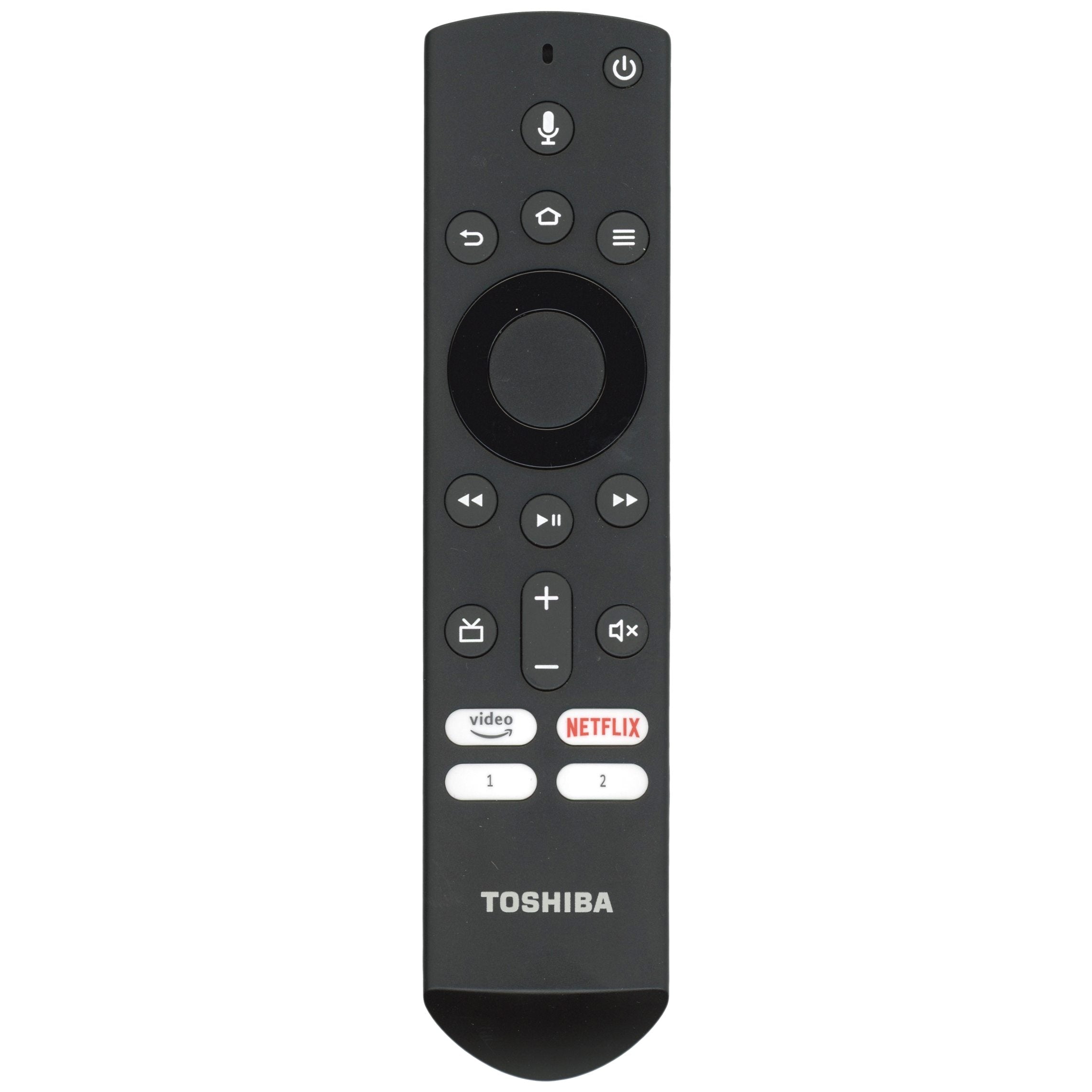 Toshiba / Insignia CT-RC1US-19 (V1) Fire TV Remote Control with Voice for 2017 TVs [CTRC1US19]